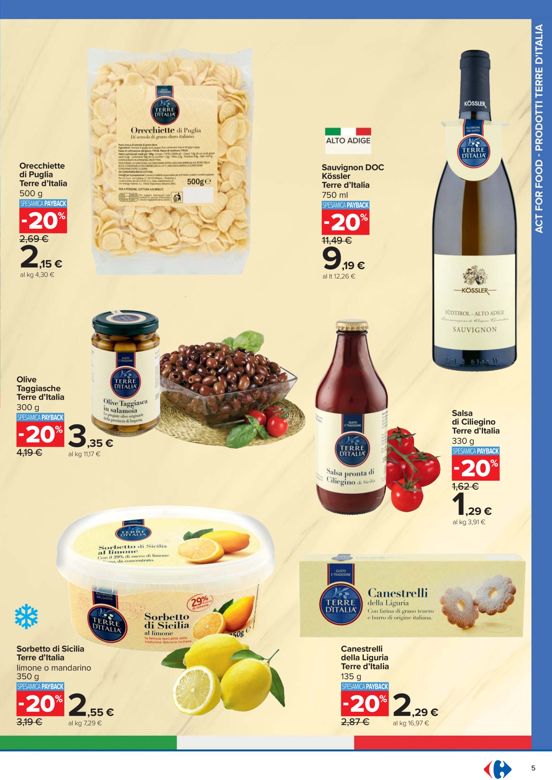 carrefour - Volantino Carrefour - Act For Food valido dal 29/05 al 25/06 - page: 5