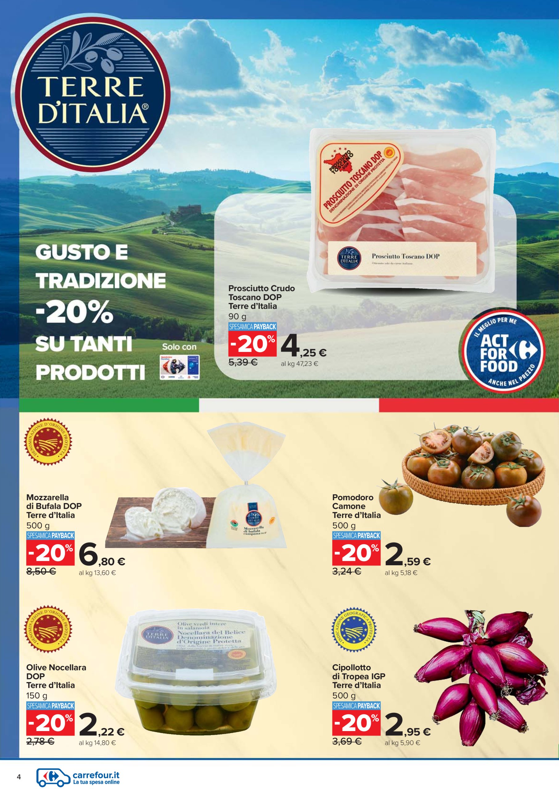 carrefour - Volantino Carrefour - Act For Food valido dal 29/05 al 25/06 - page: 4