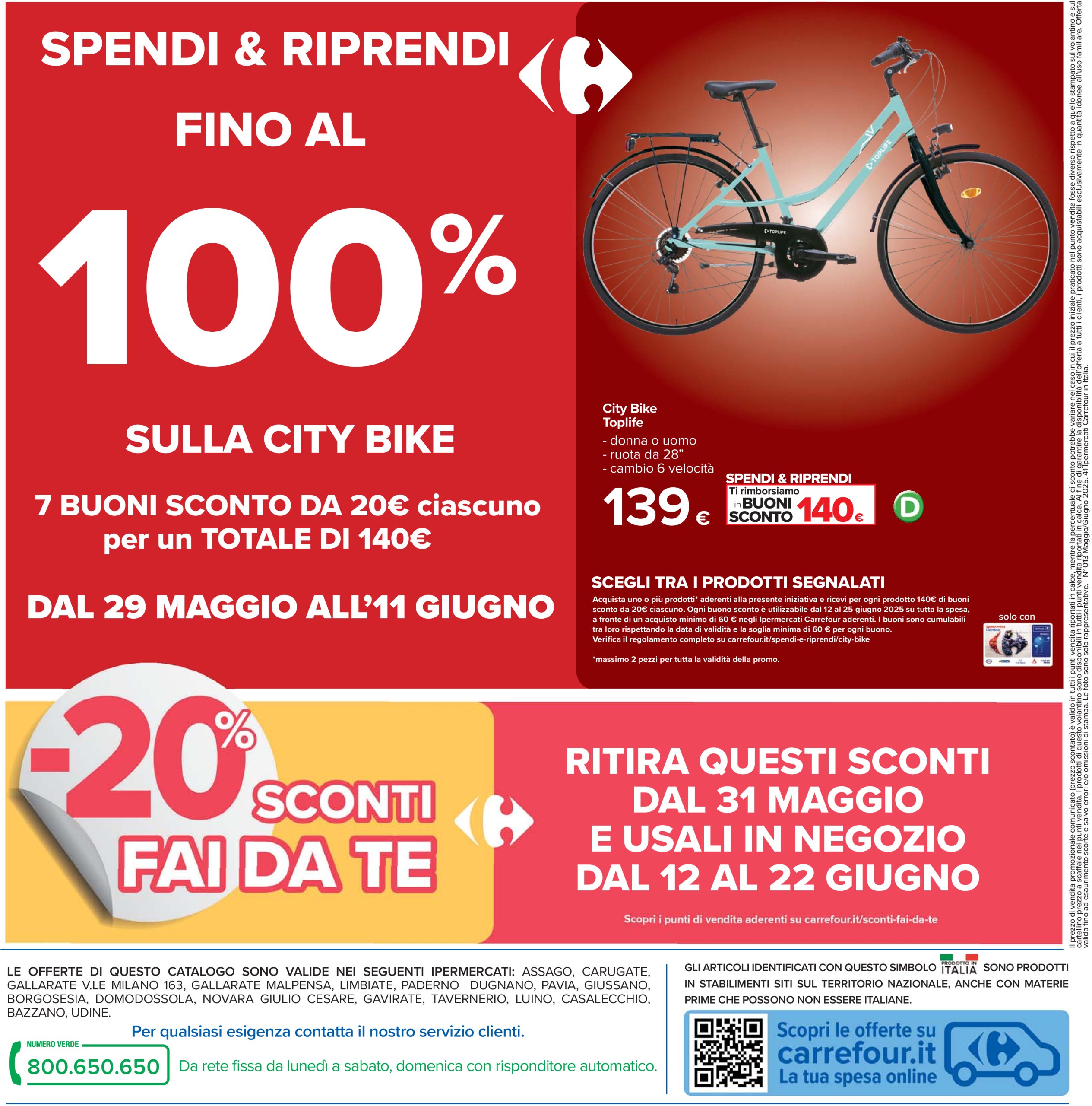 carrefour - Volantino Carrefour - Sconti fino al 50% valido dal 29/05 al 11/06 - page: 42 carrefour - Volantino Carrefour - Sconti fino al 50% valido dal 29/05 al 11/06 - page: 42