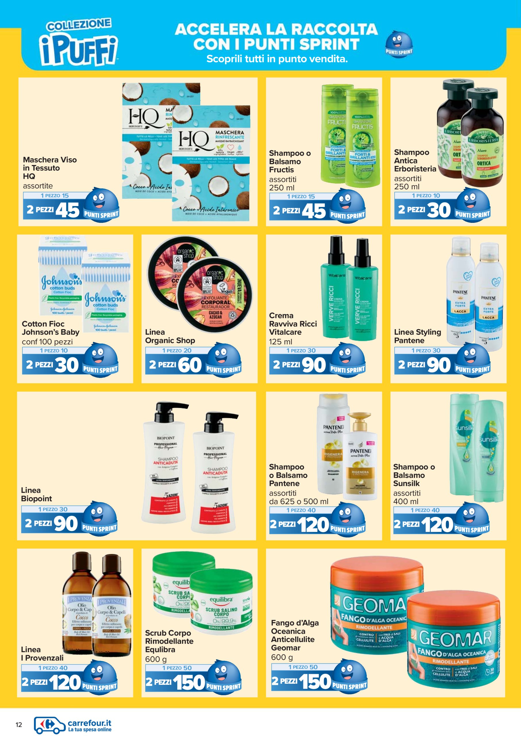 carrefour - Volantino Carrefour - Punti Sprint Payback valido dal 29/05 al 15/06 - page: 12