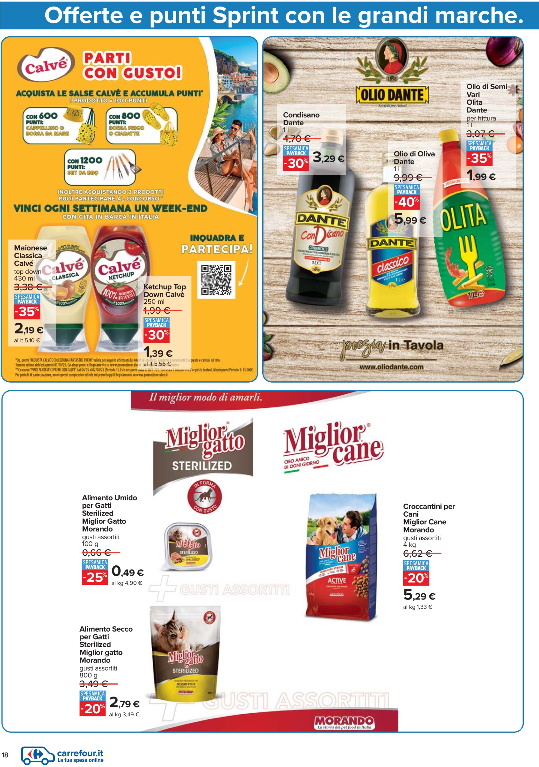 carrefour - Volantino Carrefour - Punti Sprint Payback valido dal 29/05 al 15/06 - page: 18