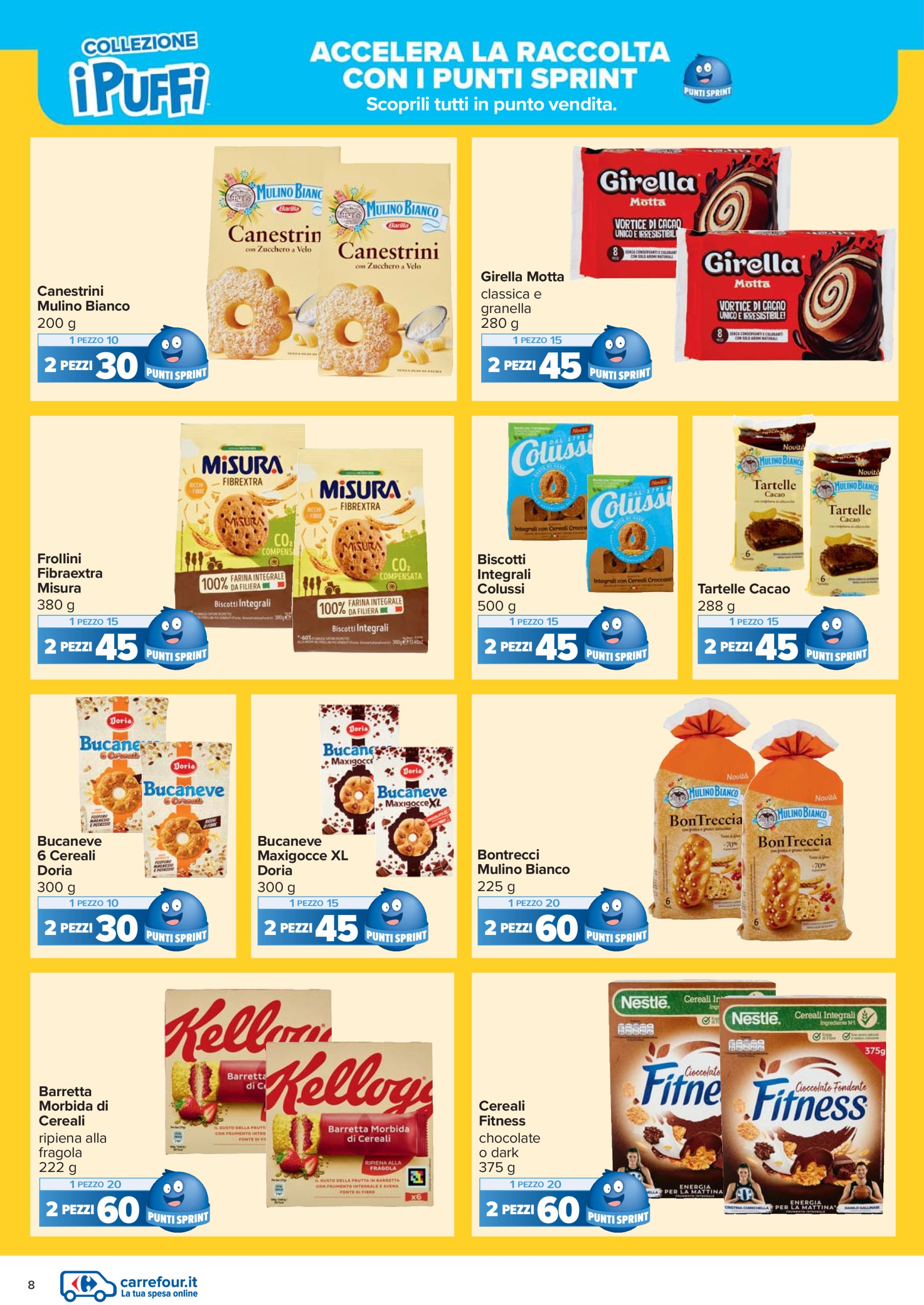 carrefour - Volantino Carrefour - Punti Sprint Payback valido dal 29/05 al 15/06 - page: 8
