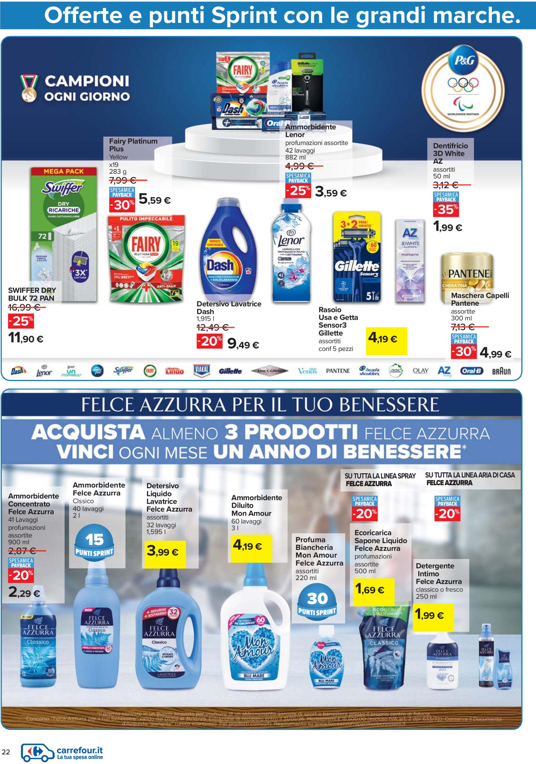 carrefour - Volantino Carrefour - Punti Sprint Payback valido dal 29/05 al 15/06 - page: 22