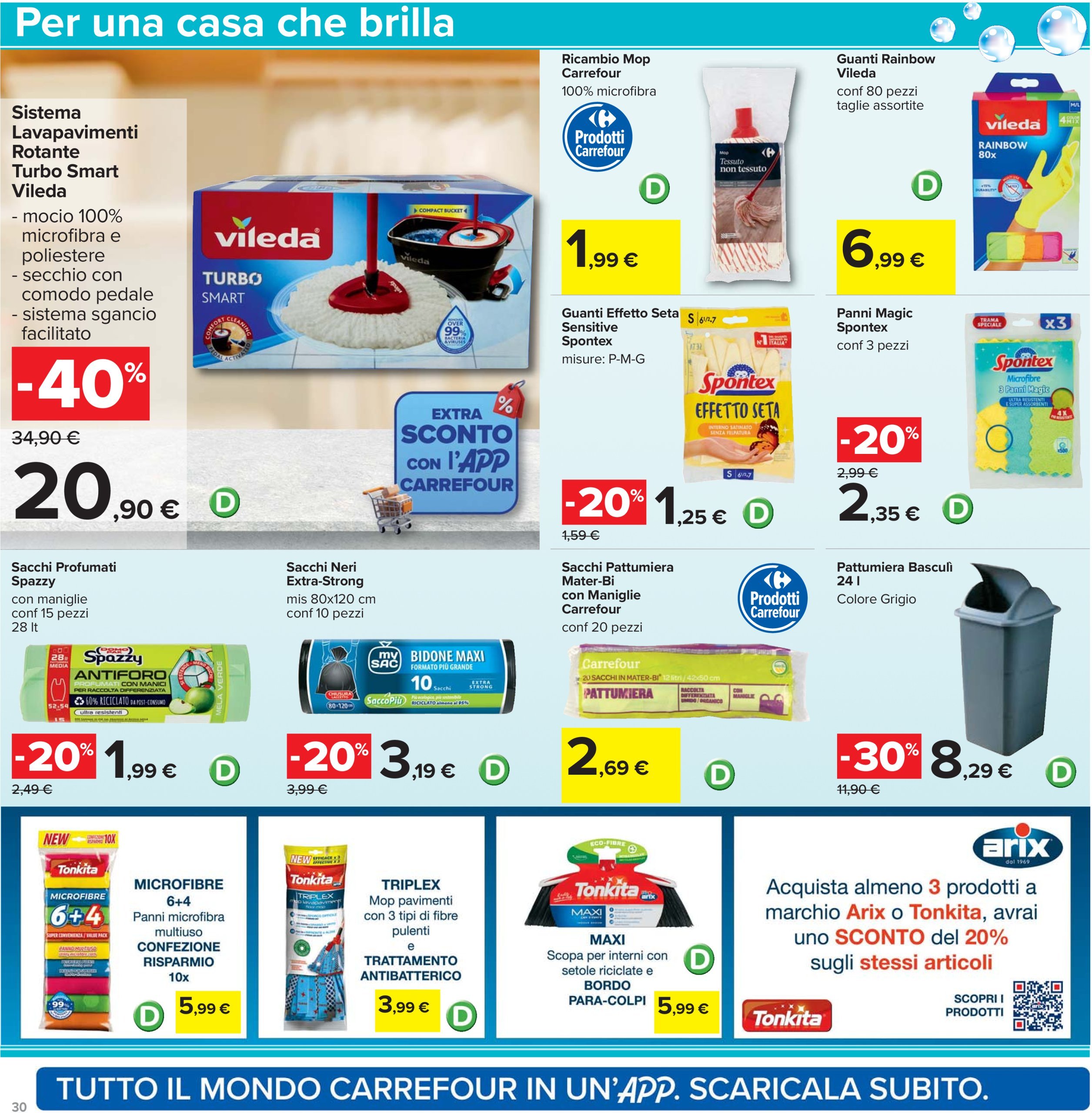 carrefour - Volantino Carrefour - Sconti fino al 40% valido dal 12/06 al 25/06 - page: 30 carrefour - Volantino Carrefour - Sconti fino al 40% valido dal 12/06 al 25/06 - page: 30