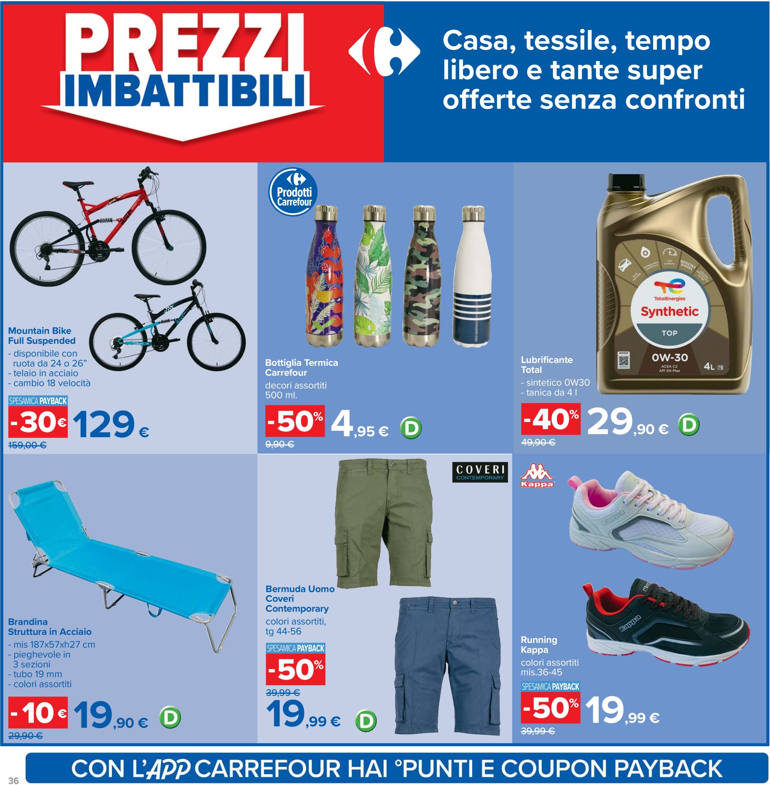 carrefour - Volantino Carrefour - Sconti fino al 40% valido dal 12/06 al 25/06 - page: 36 carrefour - Volantino Carrefour - Sconti fino al 40% valido dal 12/06 al 25/06 - page: 36