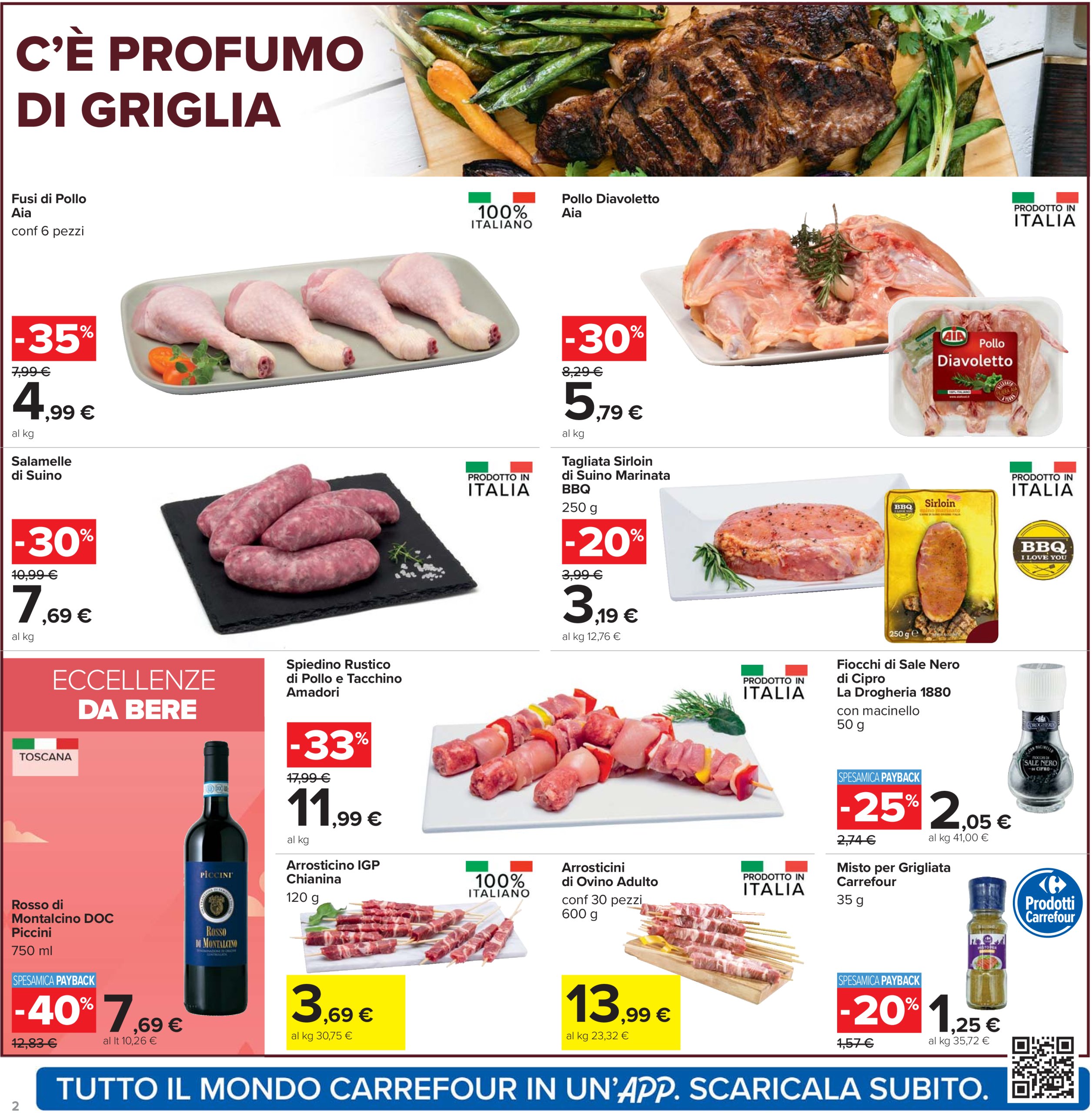 carrefour - Volantino Carrefour - Sconti fino al 40% valido dal 12/06 al 25/06 - page: 2 carrefour - Volantino Carrefour - Sconti fino al 40% valido dal 12/06 al 25/06 - page: 2