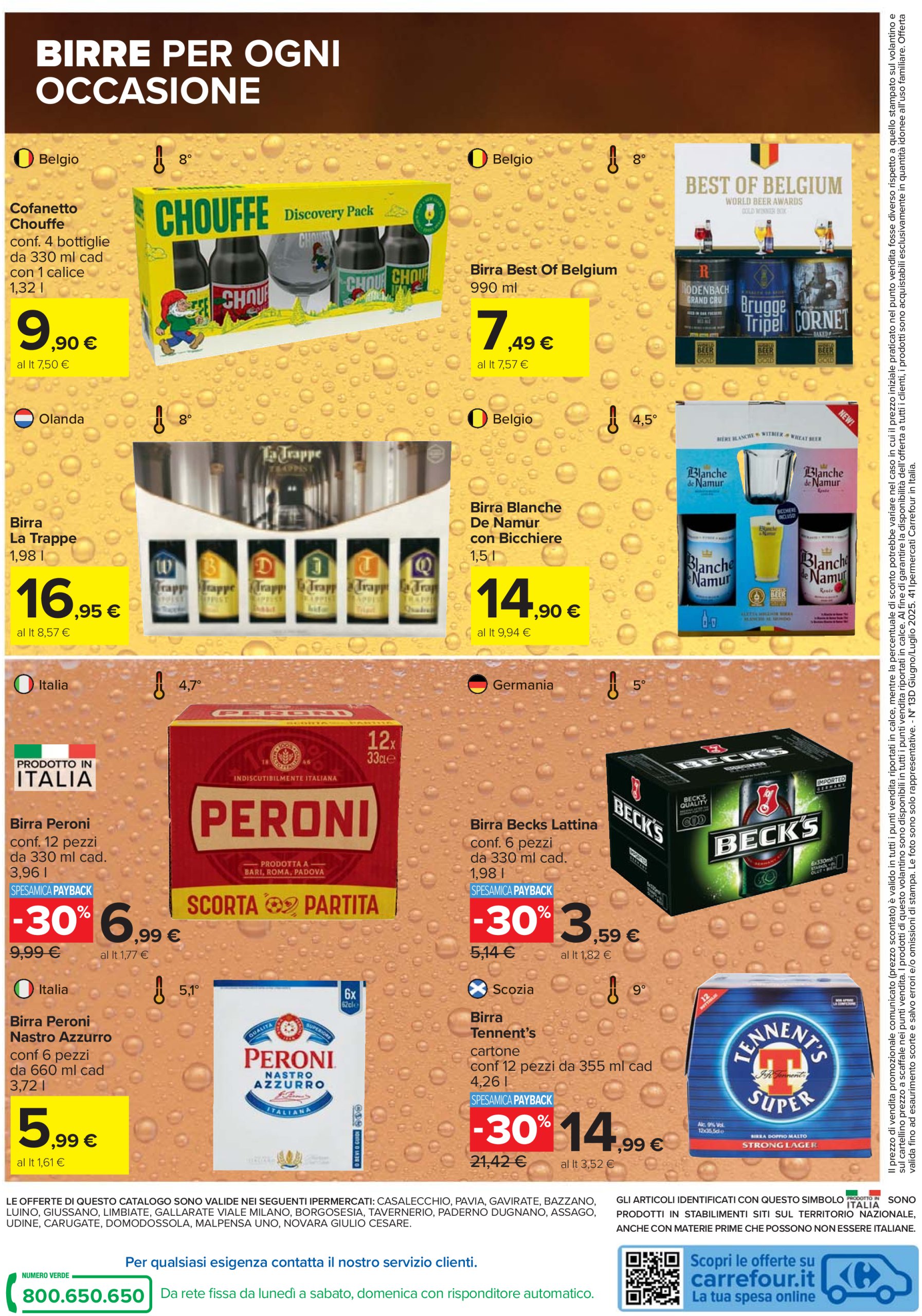 carrefour - Volantino Carrefour - Catalogo birre valido dal 10/06 al 06/07 - page: 8