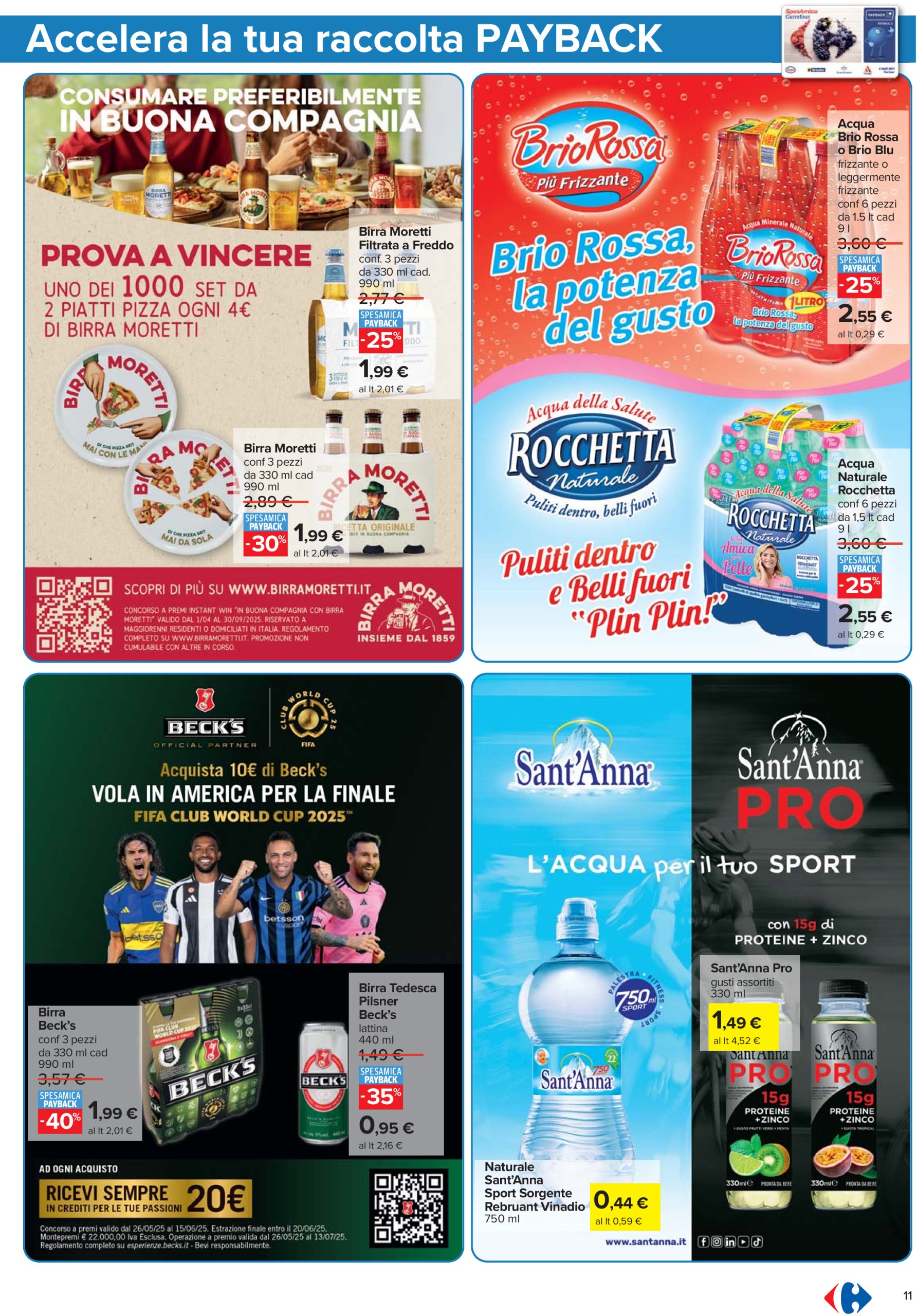carrefour - Volantino Carrefour - Punti Sprint Payback valido dal 26/06 al 09/07 - page: 11