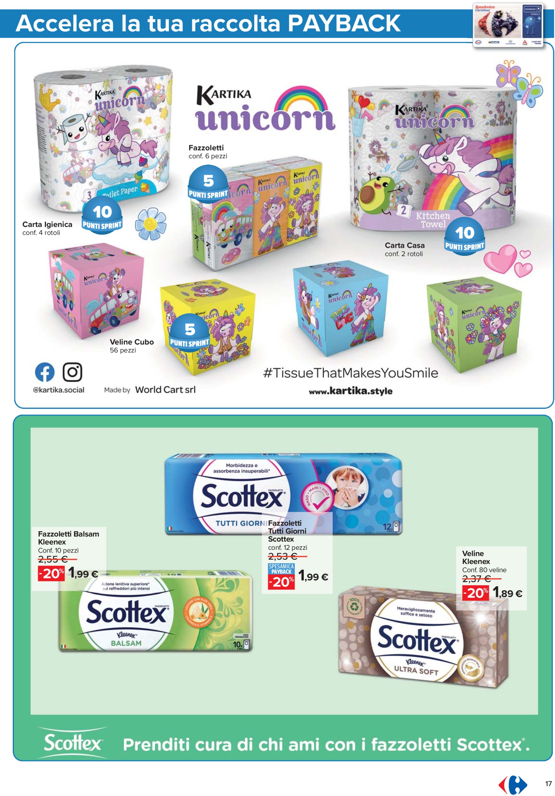 carrefour - Volantino Carrefour - Punti Sprint Payback valido dal 26/06 al 09/07 - page: 17