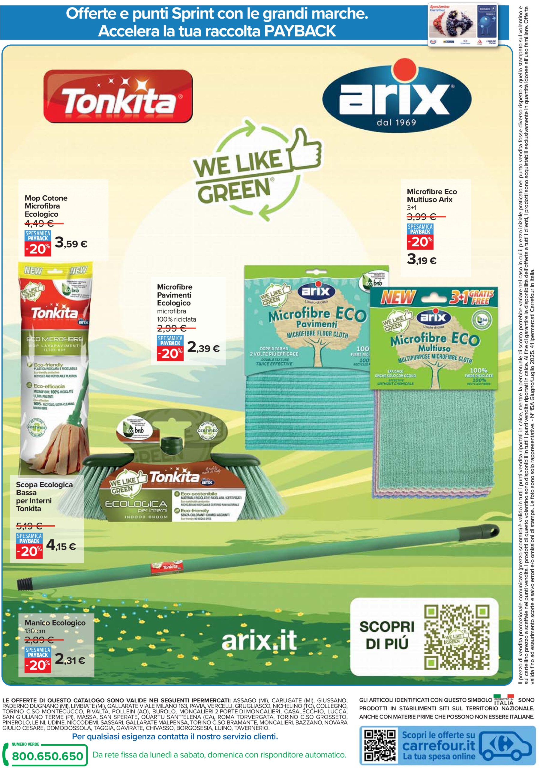 carrefour - Volantino Carrefour - Punti Sprint Payback valido dal 26/06 al 09/07 - page: 22