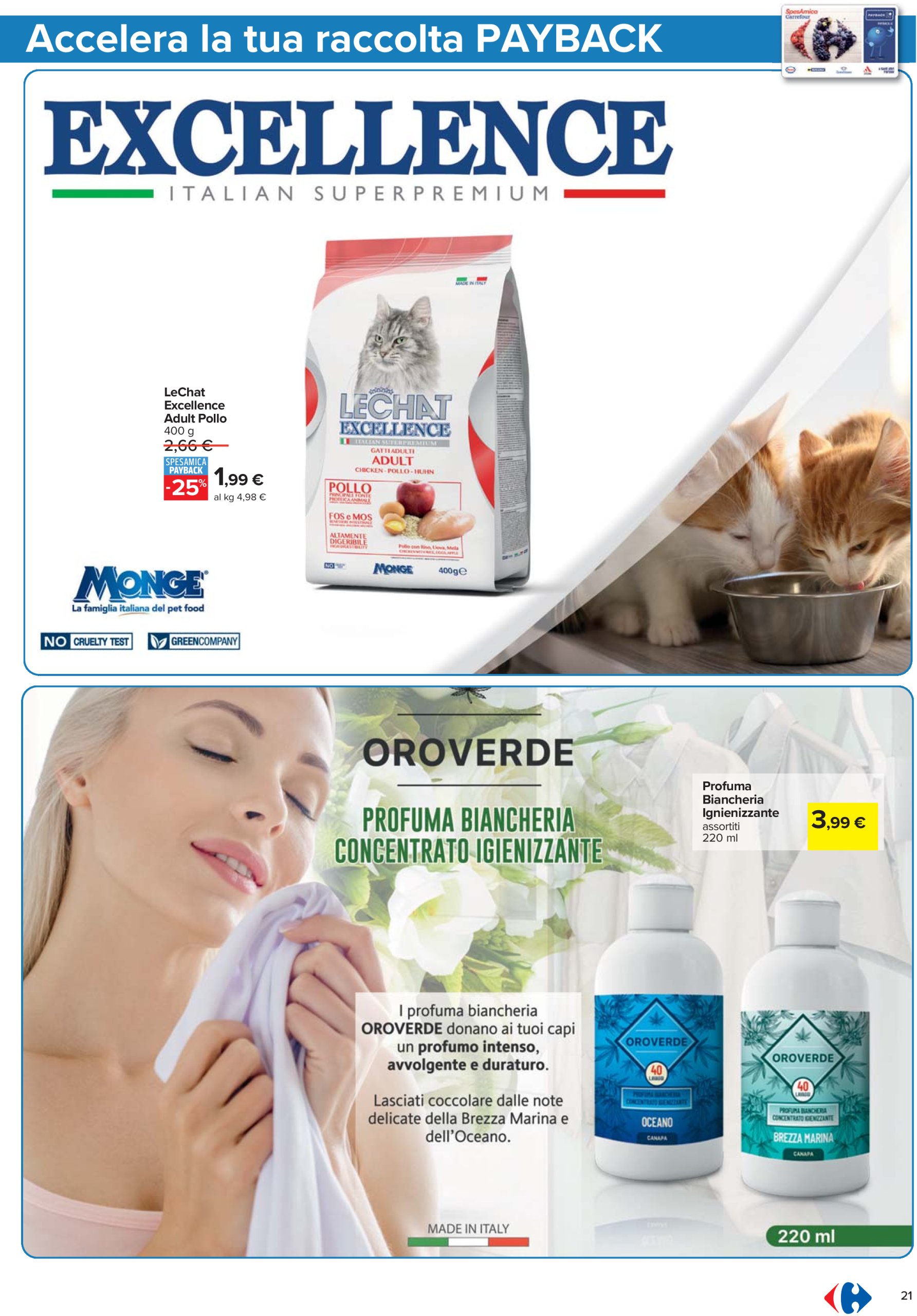 carrefour - Volantino Carrefour - Punti Sprint Payback valido dal 26/06 al 09/07 - page: 21