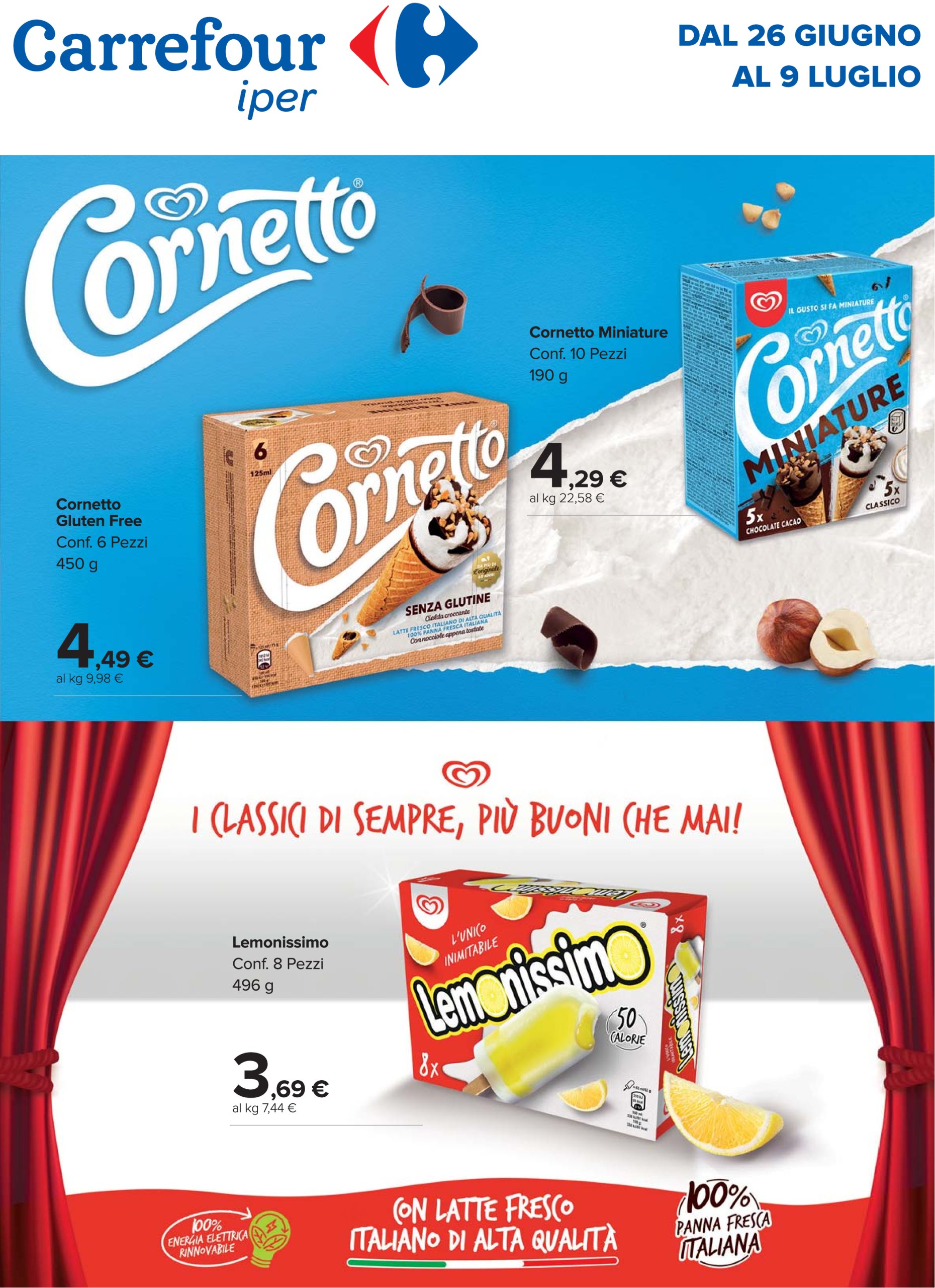 carrefour - Volantino Carrefour valido dal 26/06 al 09/07