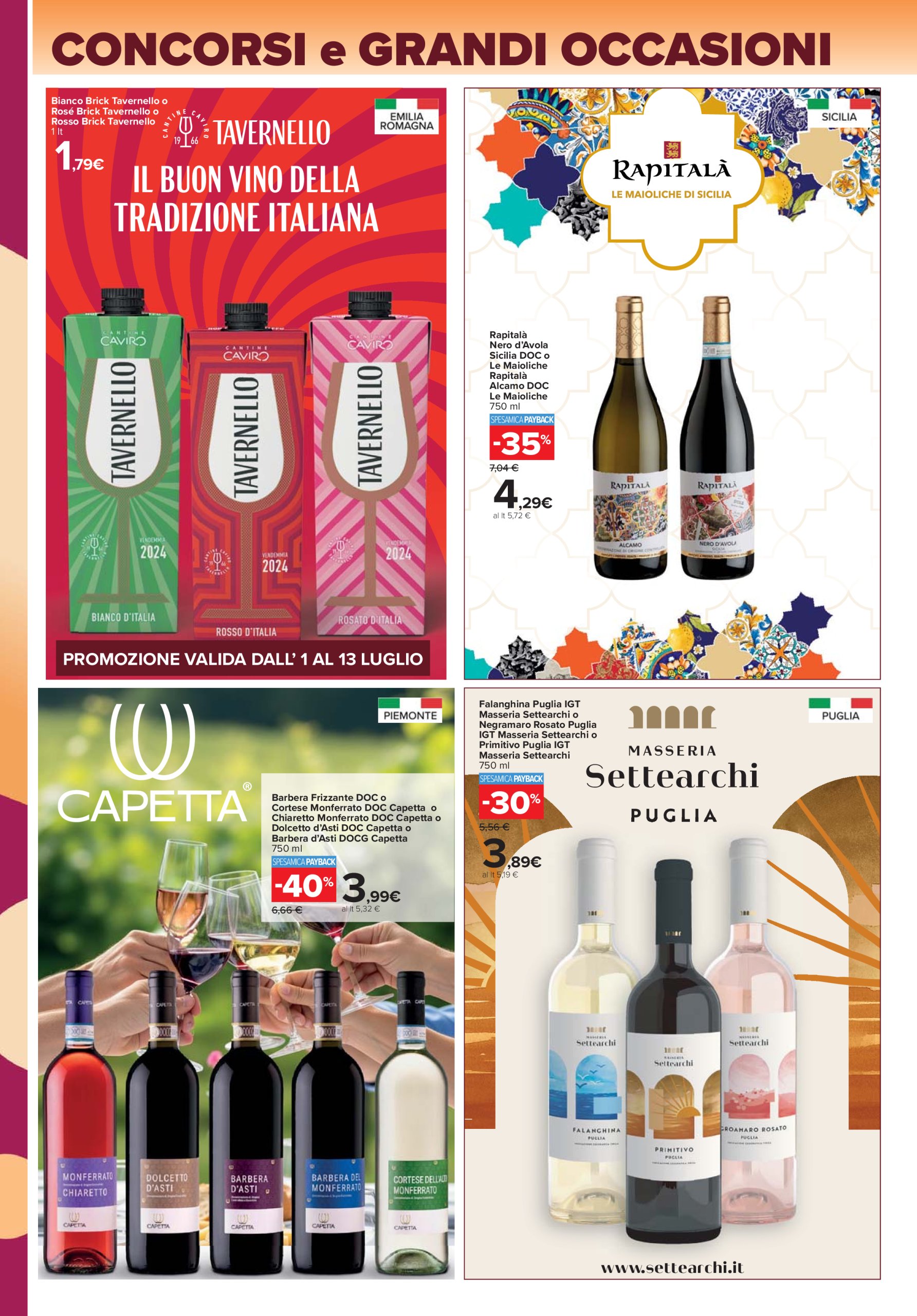 carrefour - Volantino Carrefour - Speciale vini e alcolici valido dal 26/06 al 06/08 - page: 10