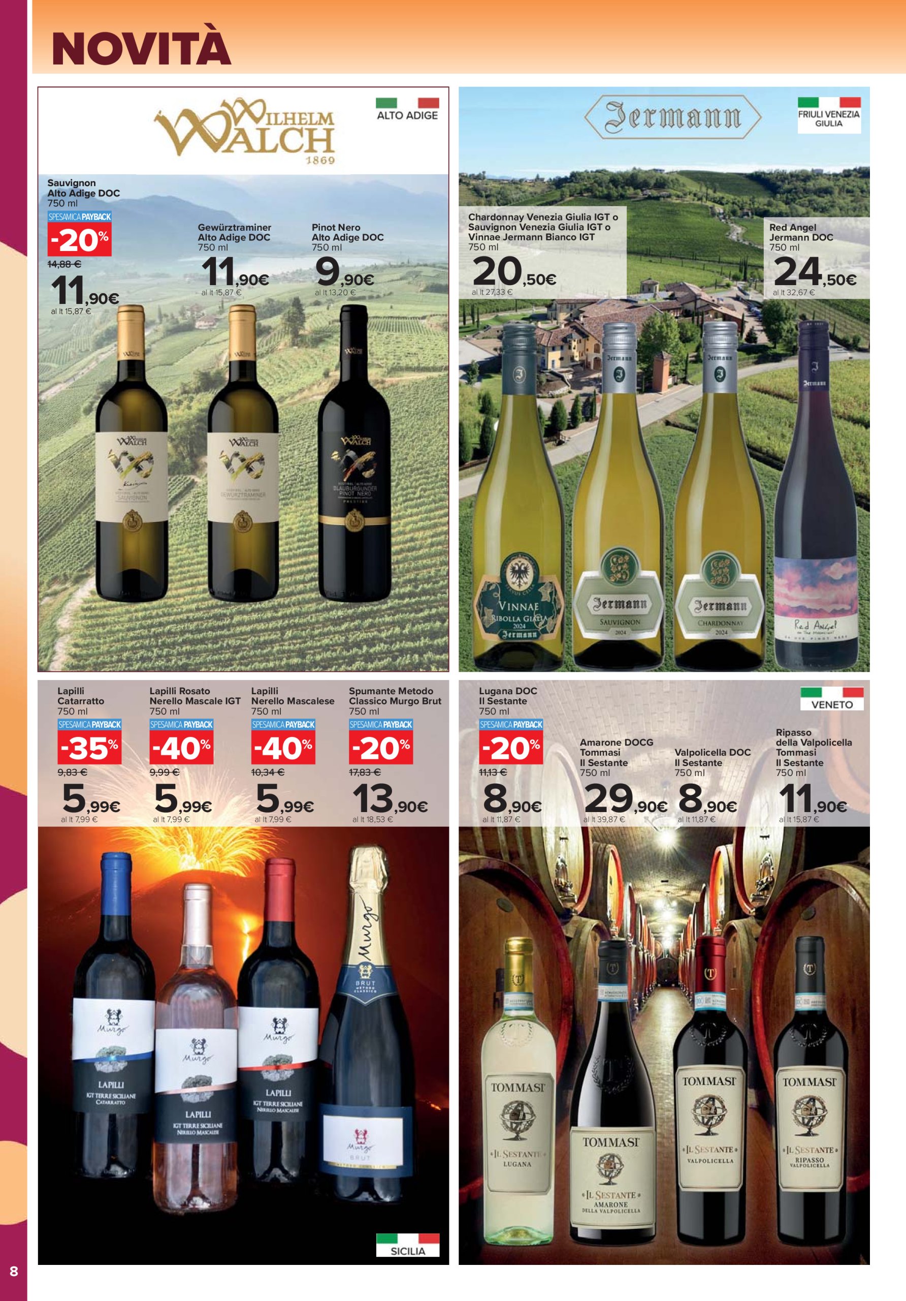 carrefour - Volantino Carrefour - Speciale vini e alcolici valido dal 26/06 al 06/08 - page: 8