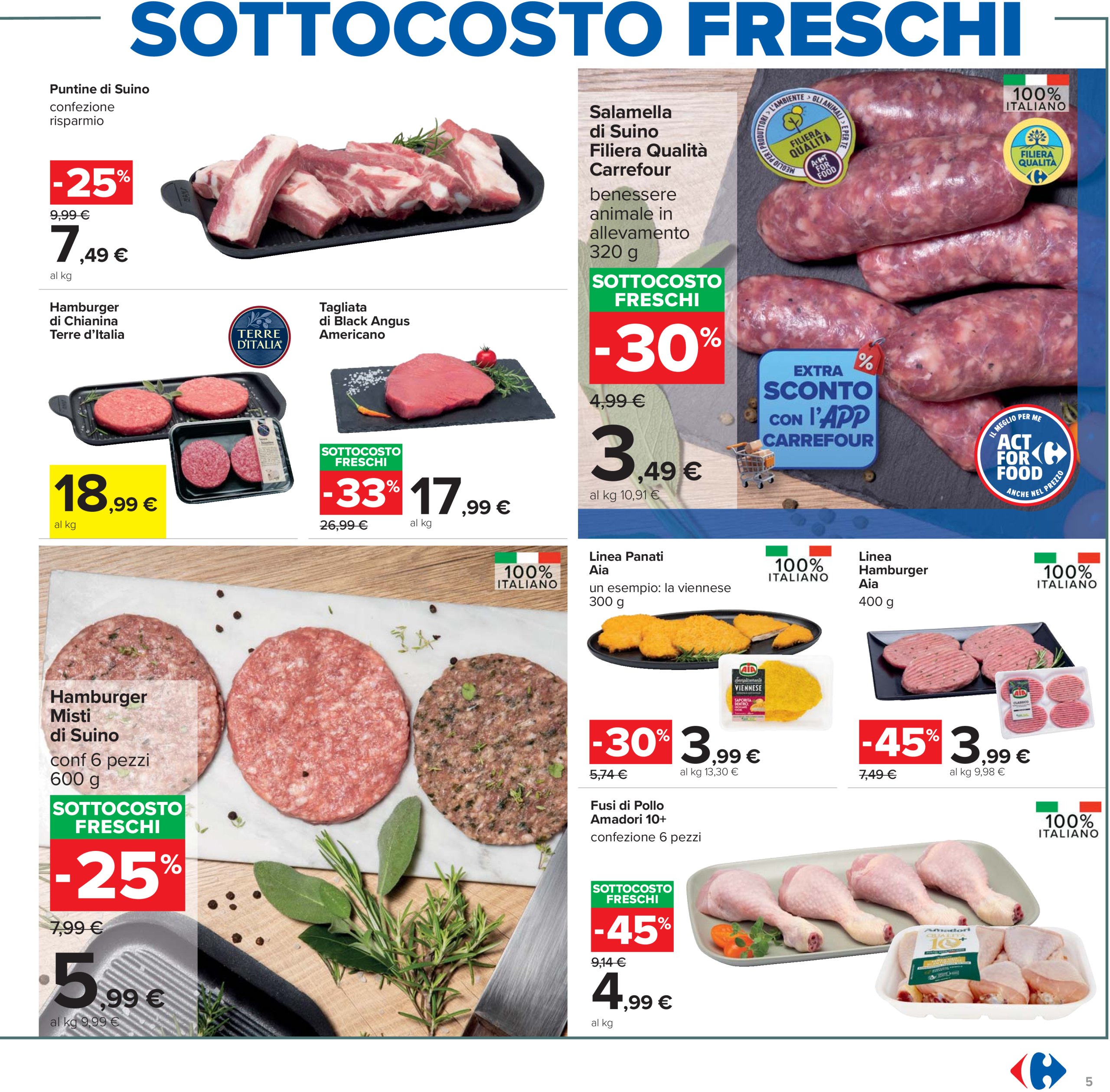 carrefour - Volantino Carrefour - Sottocosto Freschi valido dal 10/07 al 23/07 - page: 5 carrefour - Volantino Carrefour - Sottocosto Freschi valido dal 10/07 al 23/07 - page: 5