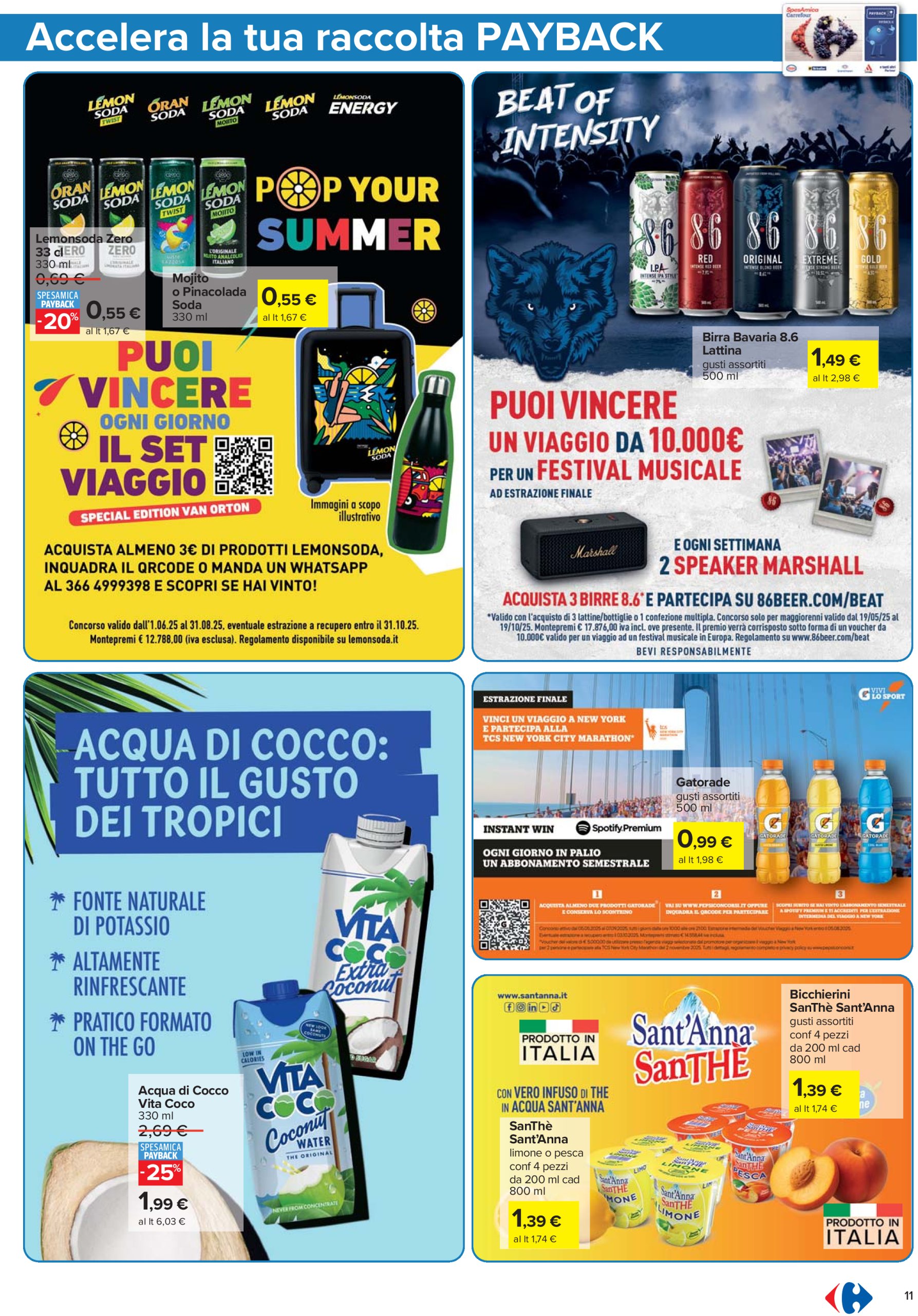 carrefour - Volantino Carrefour - Punti Sprint Payback valido dal 10/07 al 23/07 - page: 11