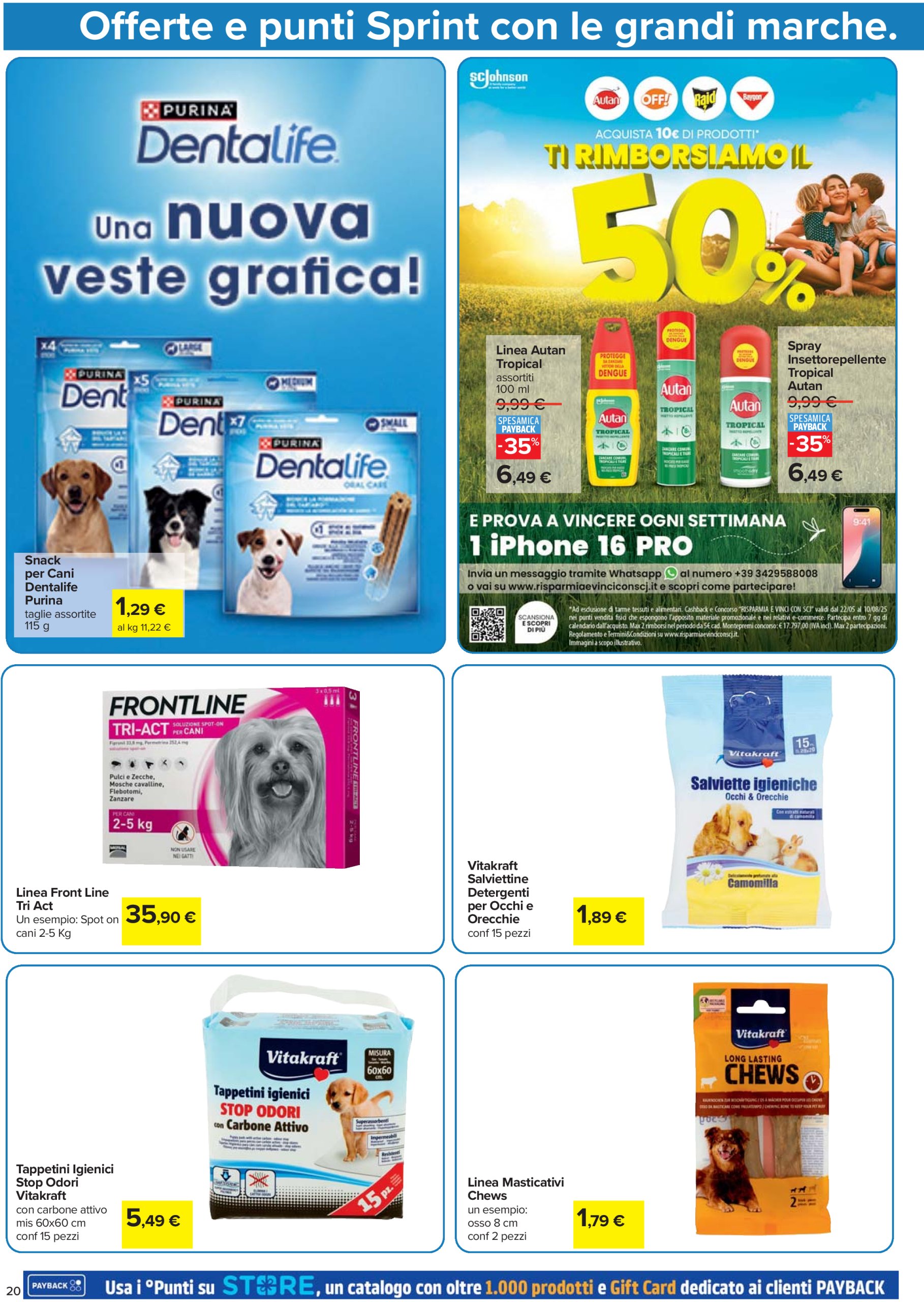 carrefour - Volantino Carrefour - Punti Sprint Payback valido dal 10/07 al 23/07 - page: 20