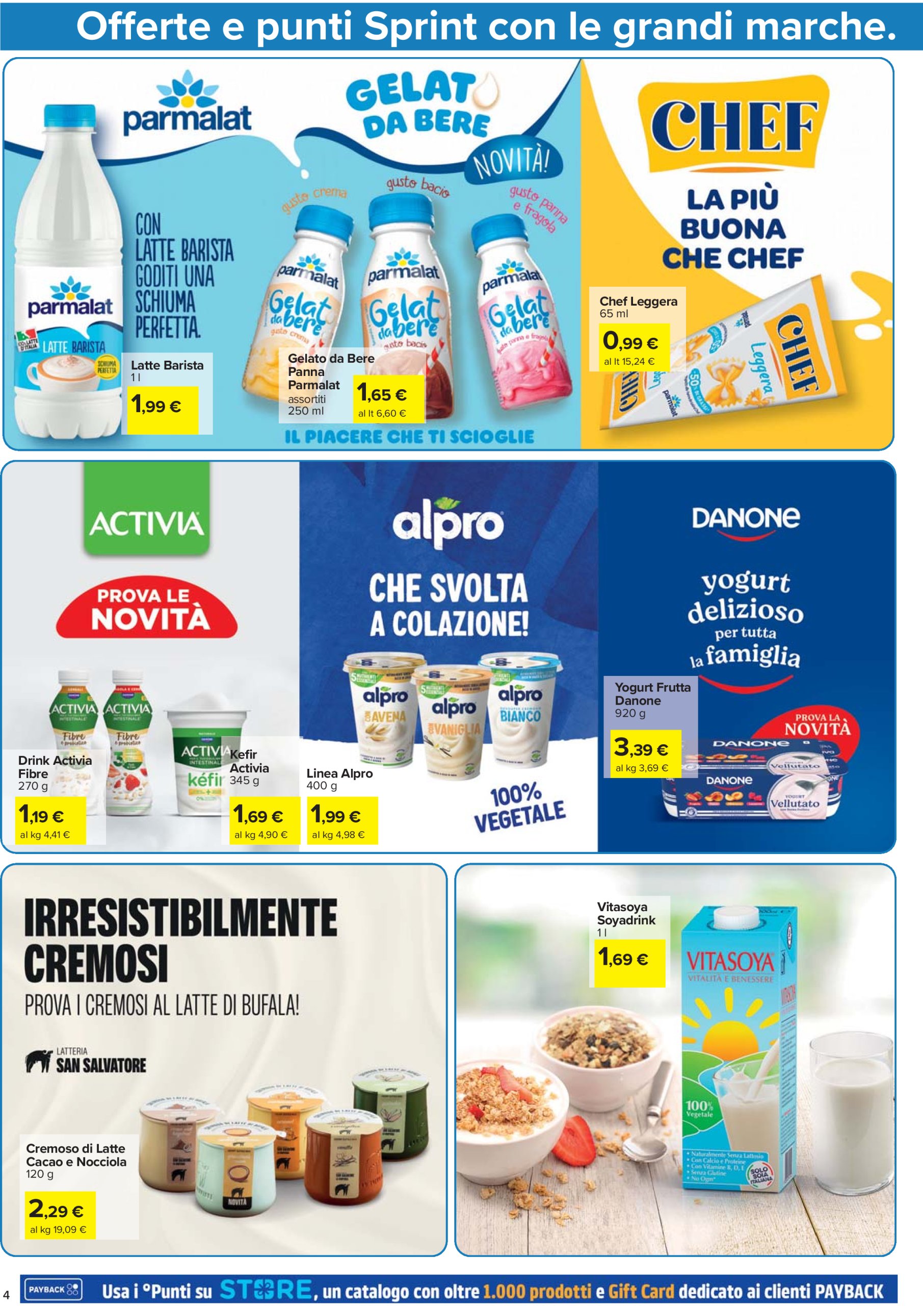 carrefour - Volantino Carrefour - Punti Sprint Payback valido dal 10/07 al 23/07 - page: 4