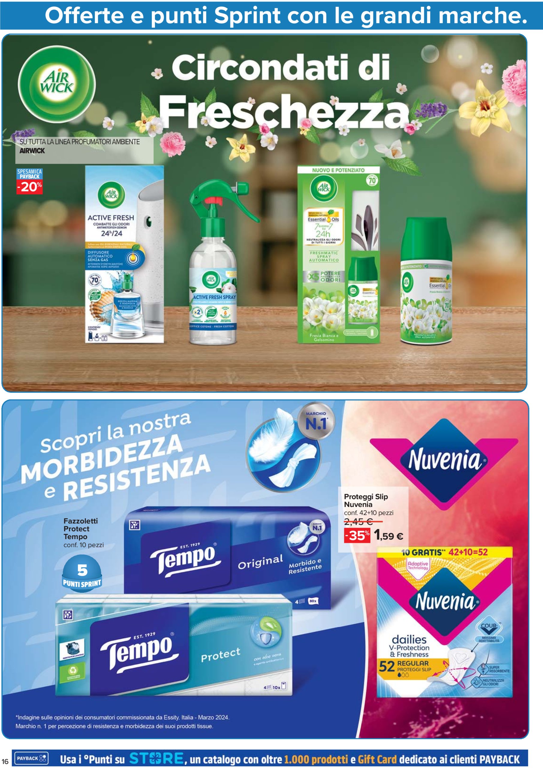 carrefour - Volantino Carrefour - Punti Sprint Payback valido dal 10/07 al 23/07 - page: 16