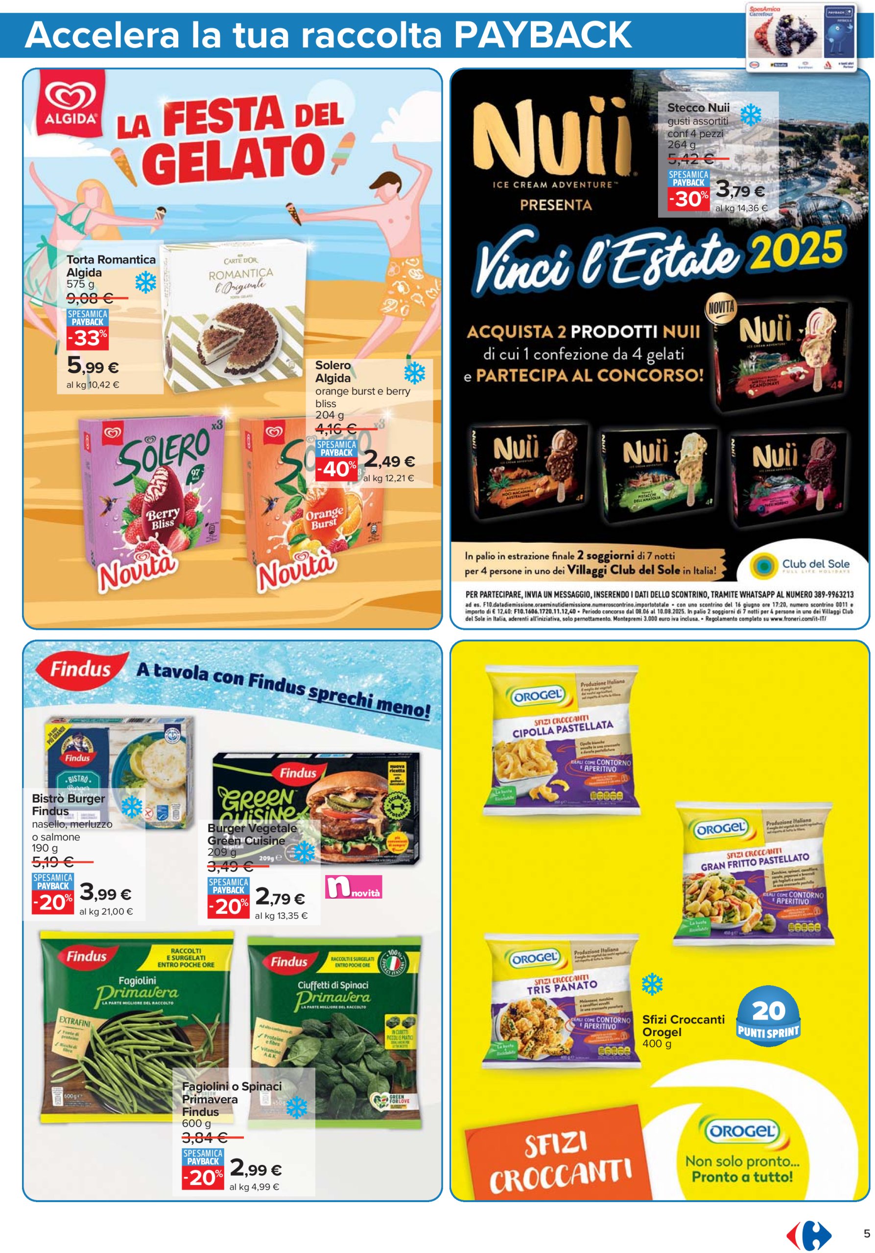 carrefour - Volantino Carrefour - Punti Sprint Payback valido dal 10/07 al 23/07 - page: 5