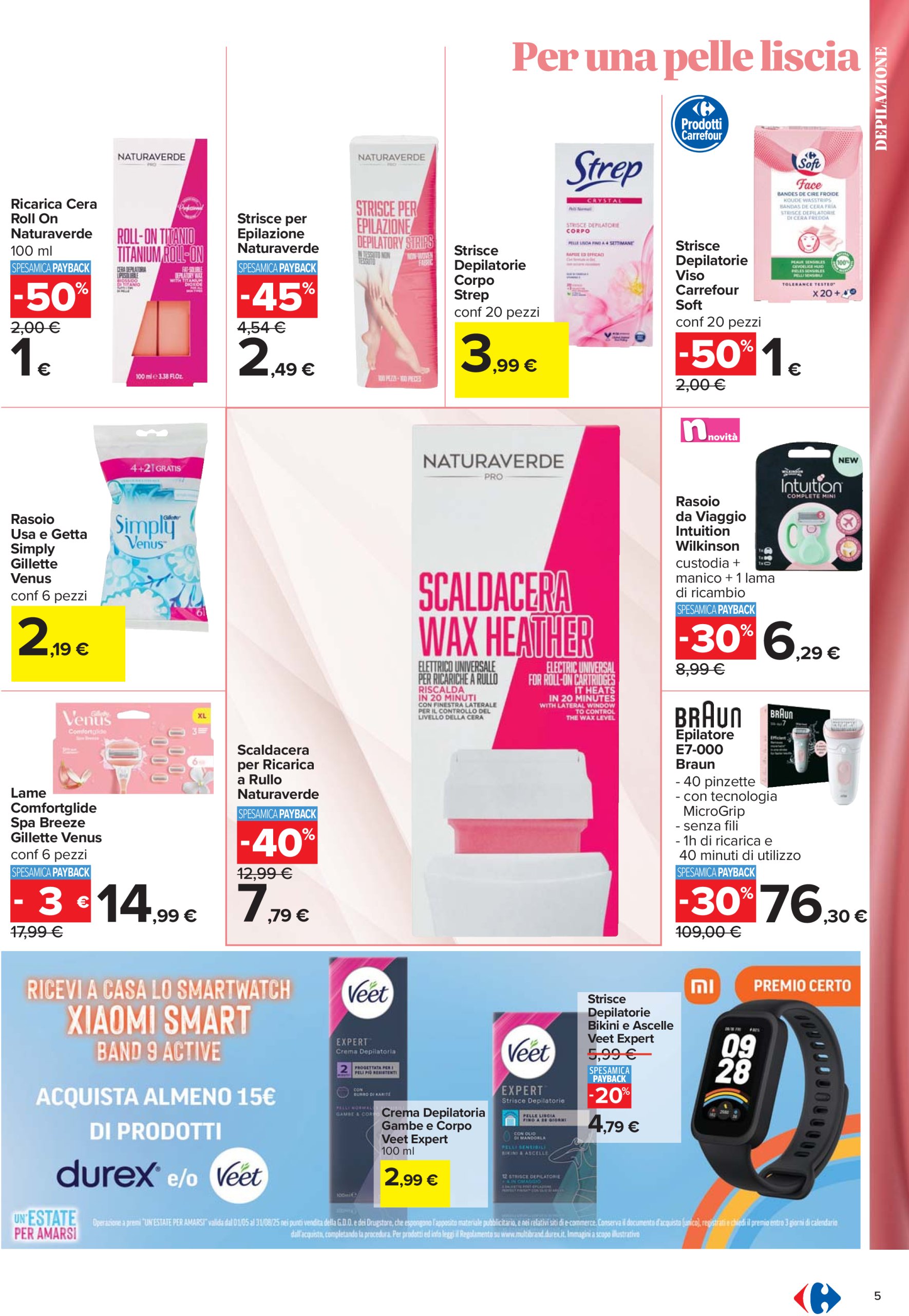 carrefour - Volantino Carrefour - Catalogo Bellezza valido dal 10/07 al 24/07 - page: 5