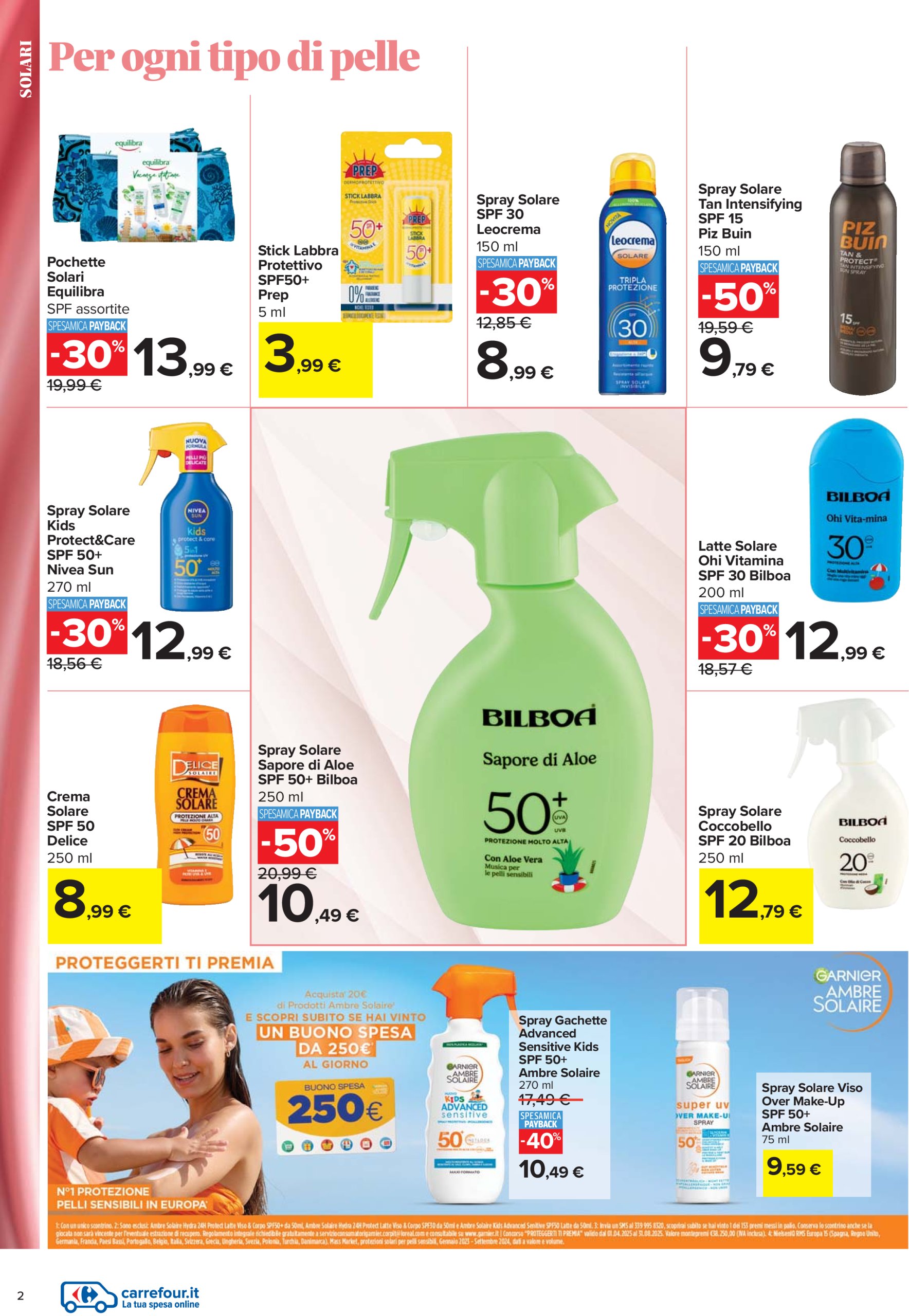 carrefour - Volantino Carrefour - Catalogo Bellezza valido dal 10/07 al 24/07 - page: 2