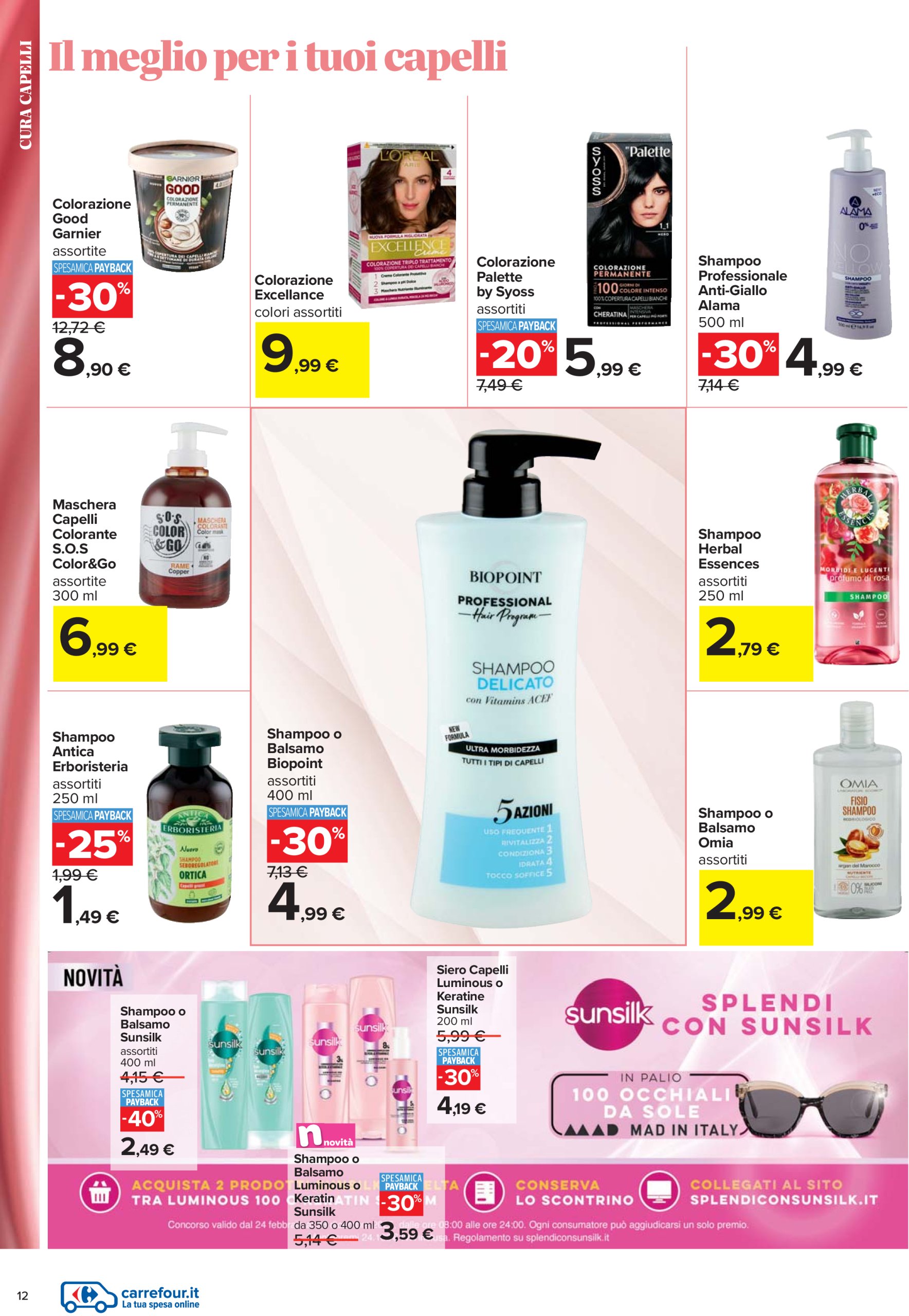 carrefour - Volantino Carrefour - Catalogo Bellezza valido dal 10/07 al 24/07 - page: 12