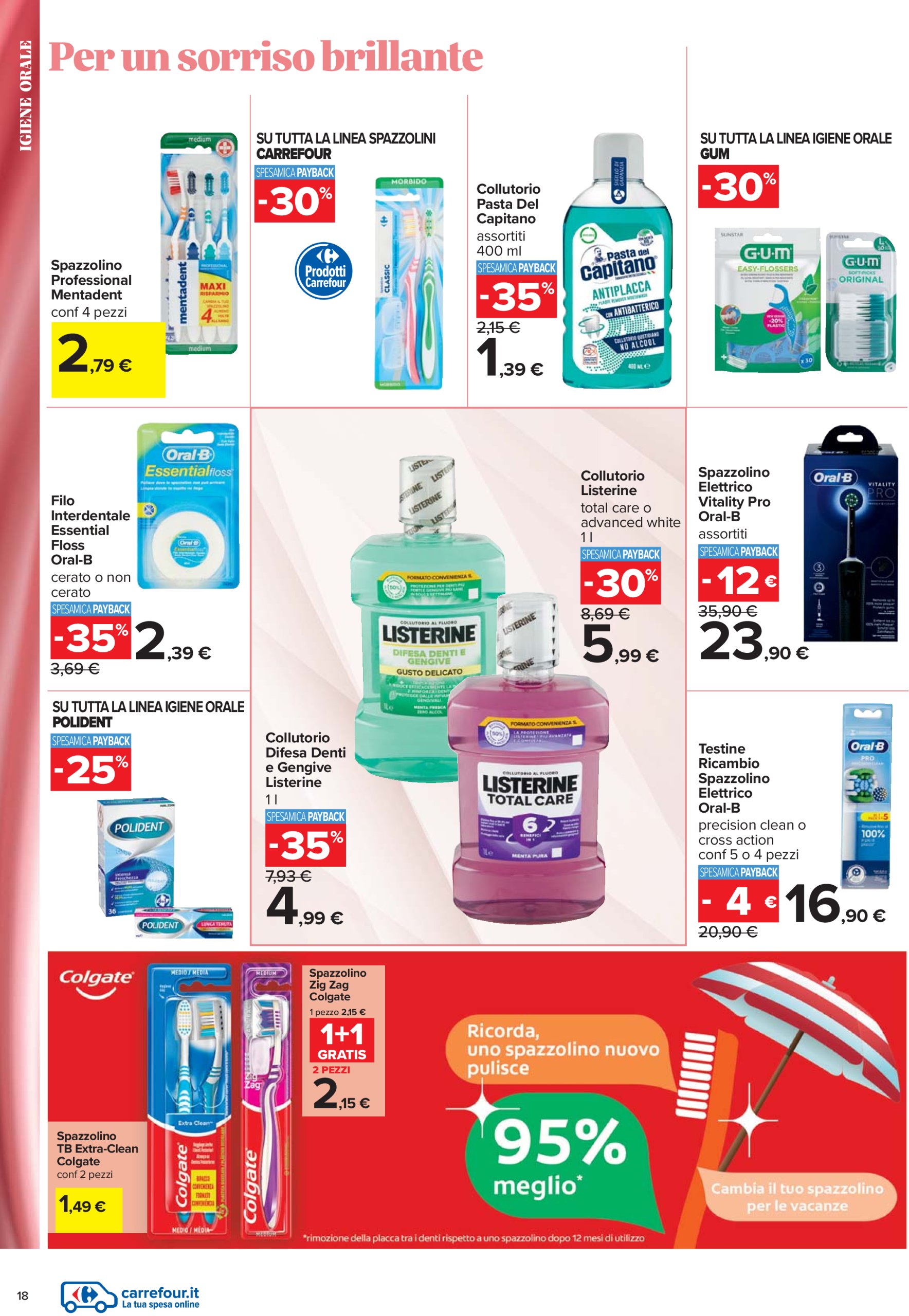 carrefour - Volantino Carrefour - Catalogo Bellezza valido dal 10/07 al 24/07 - page: 18