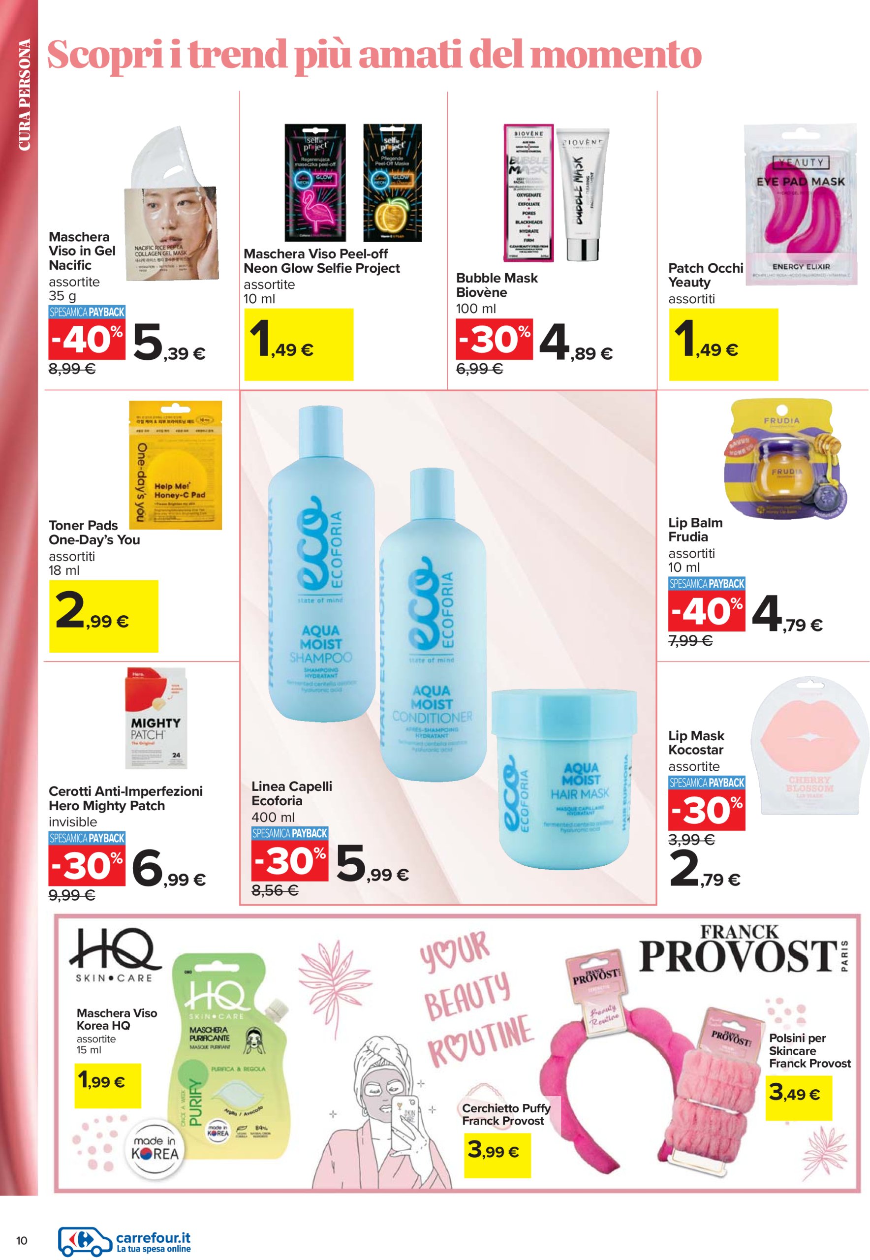 carrefour - Volantino Carrefour - Catalogo Bellezza valido dal 10/07 al 24/07 - page: 10