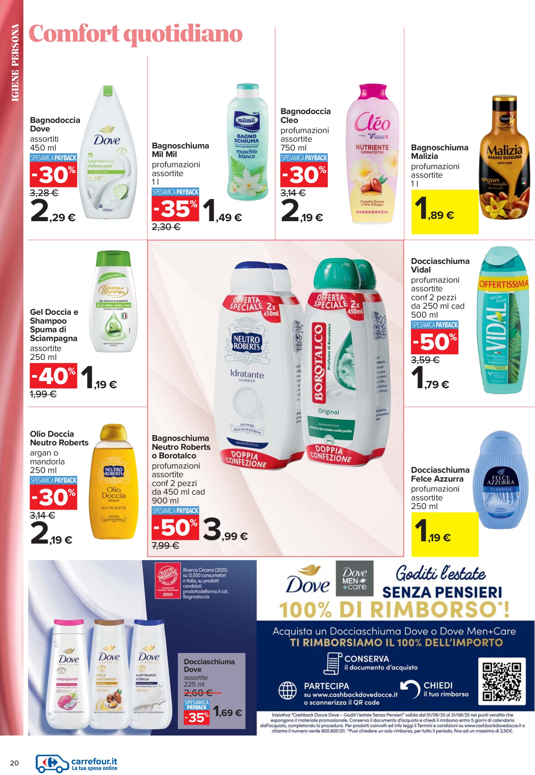 carrefour - Volantino Carrefour - Catalogo Bellezza valido dal 10/07 al 24/07 - page: 20