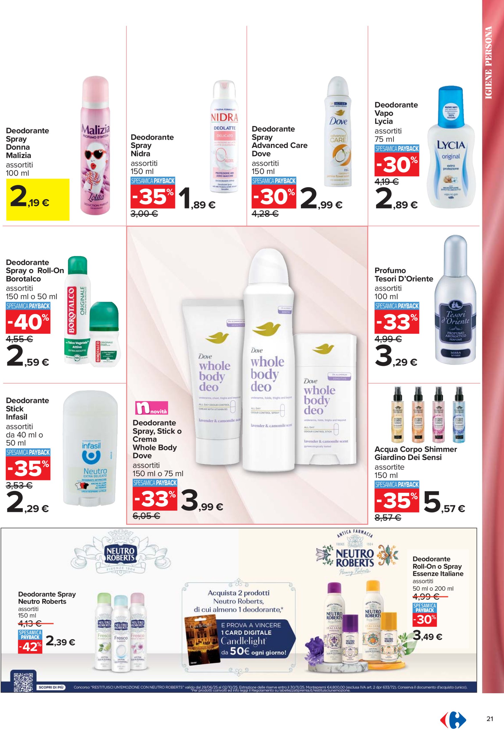 carrefour - Volantino Carrefour - Catalogo Bellezza valido dal 10/07 al 24/07 - page: 21