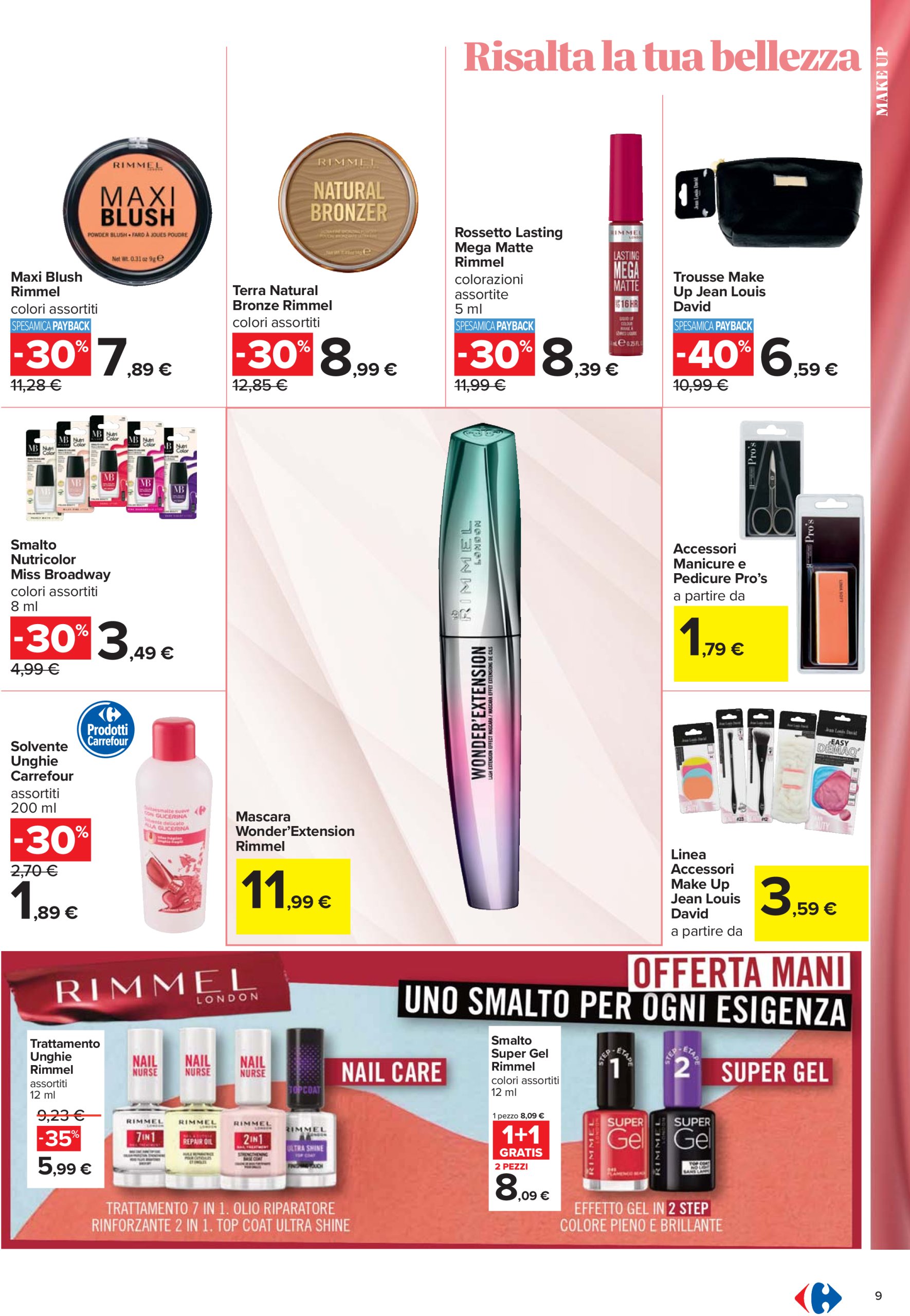 carrefour - Volantino Carrefour - Catalogo Bellezza valido dal 10/07 al 24/07 - page: 9