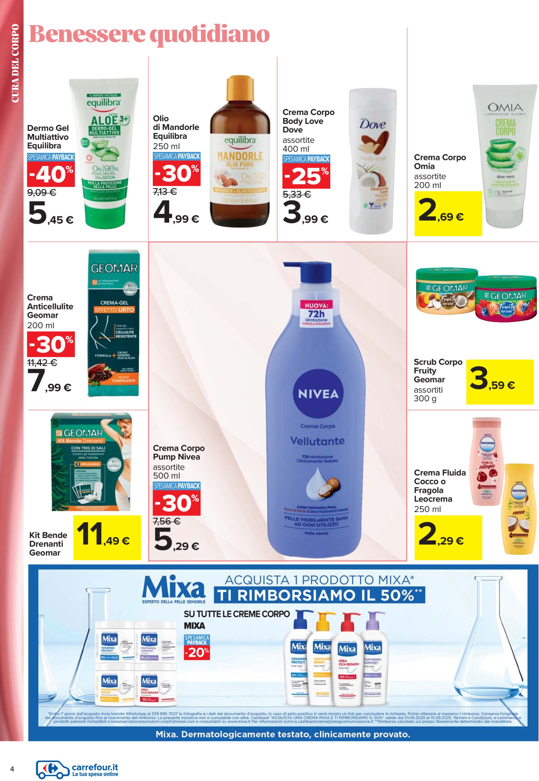 carrefour - Volantino Carrefour - Catalogo Bellezza valido dal 10/07 al 24/07 - page: 4