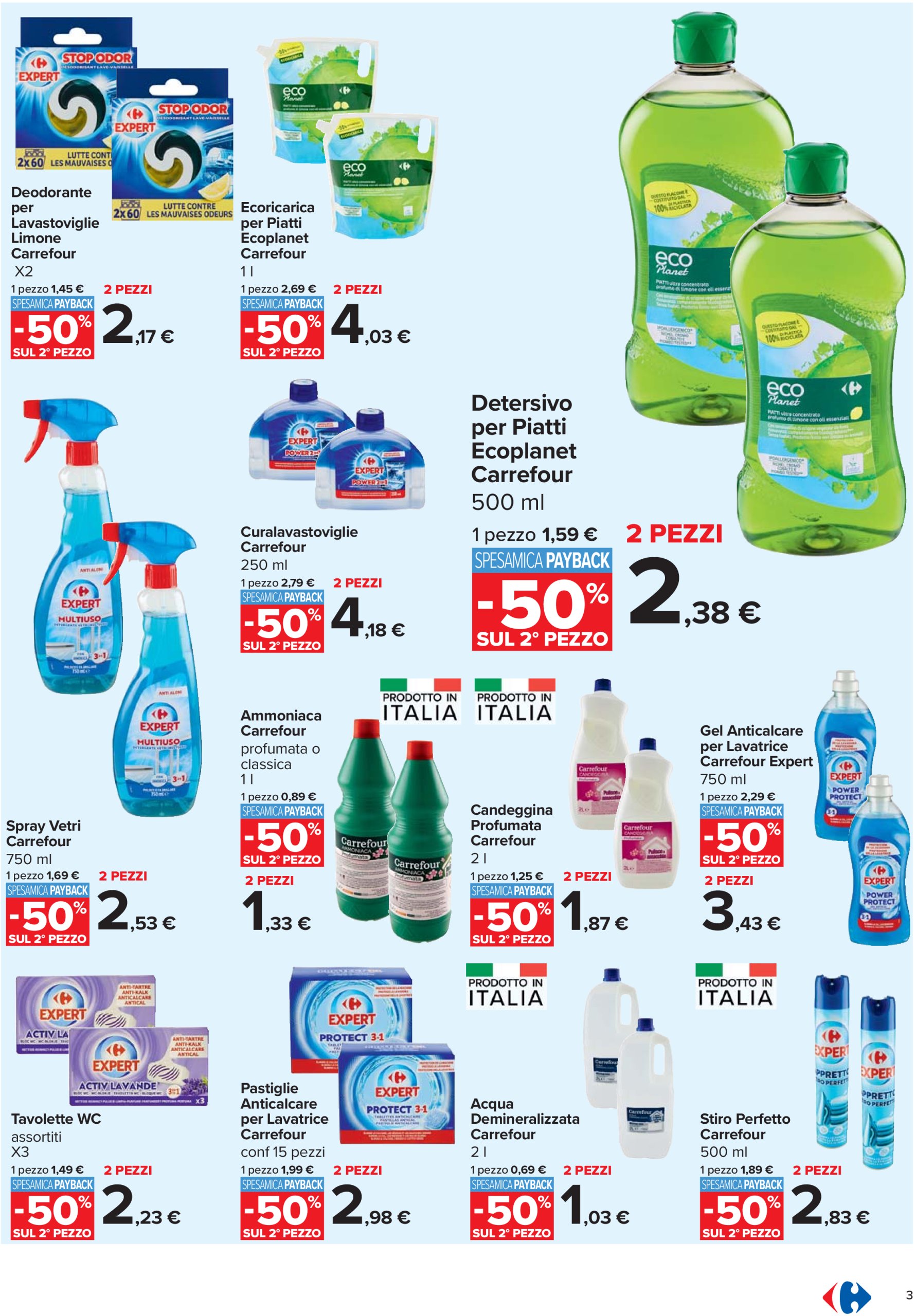 carrefour - Volantino Carrefour - Raddoppia & Risparmia valido dal 14/07 al 06/08 - page: 3