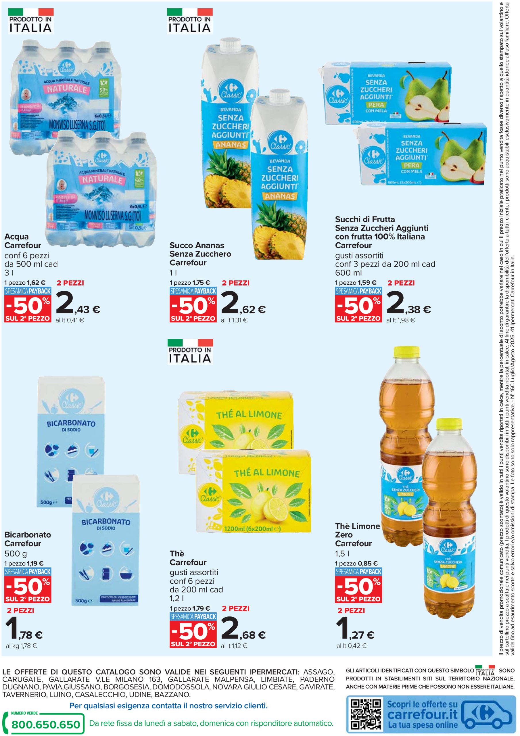 carrefour - Volantino Carrefour - Raddoppia & Risparmia valido dal 14/07 al 06/08 - page: 4