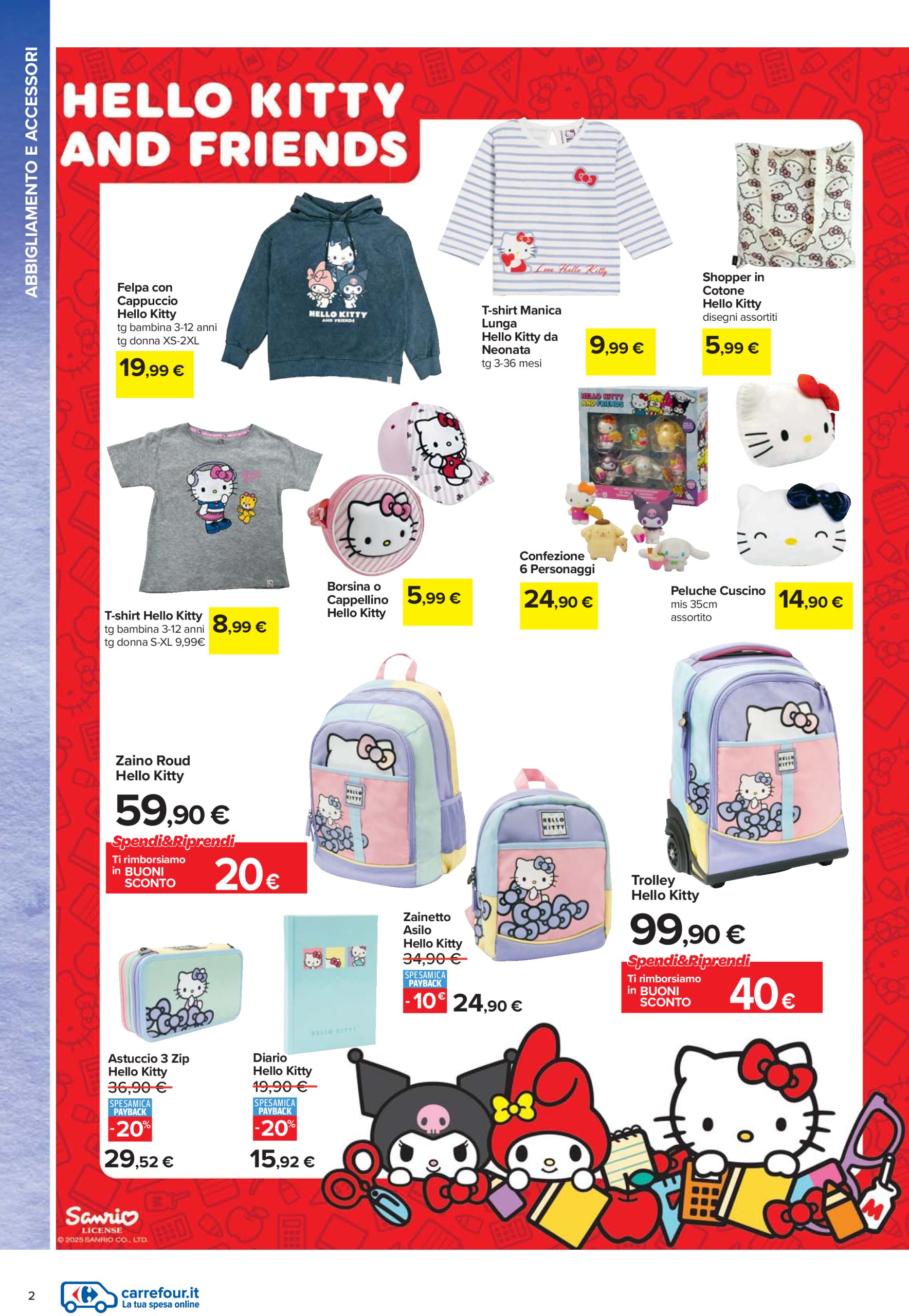 carrefour - Volantino Carrefour - Catalogo scuola valido dal 24/07 al 04/09 - page: 2