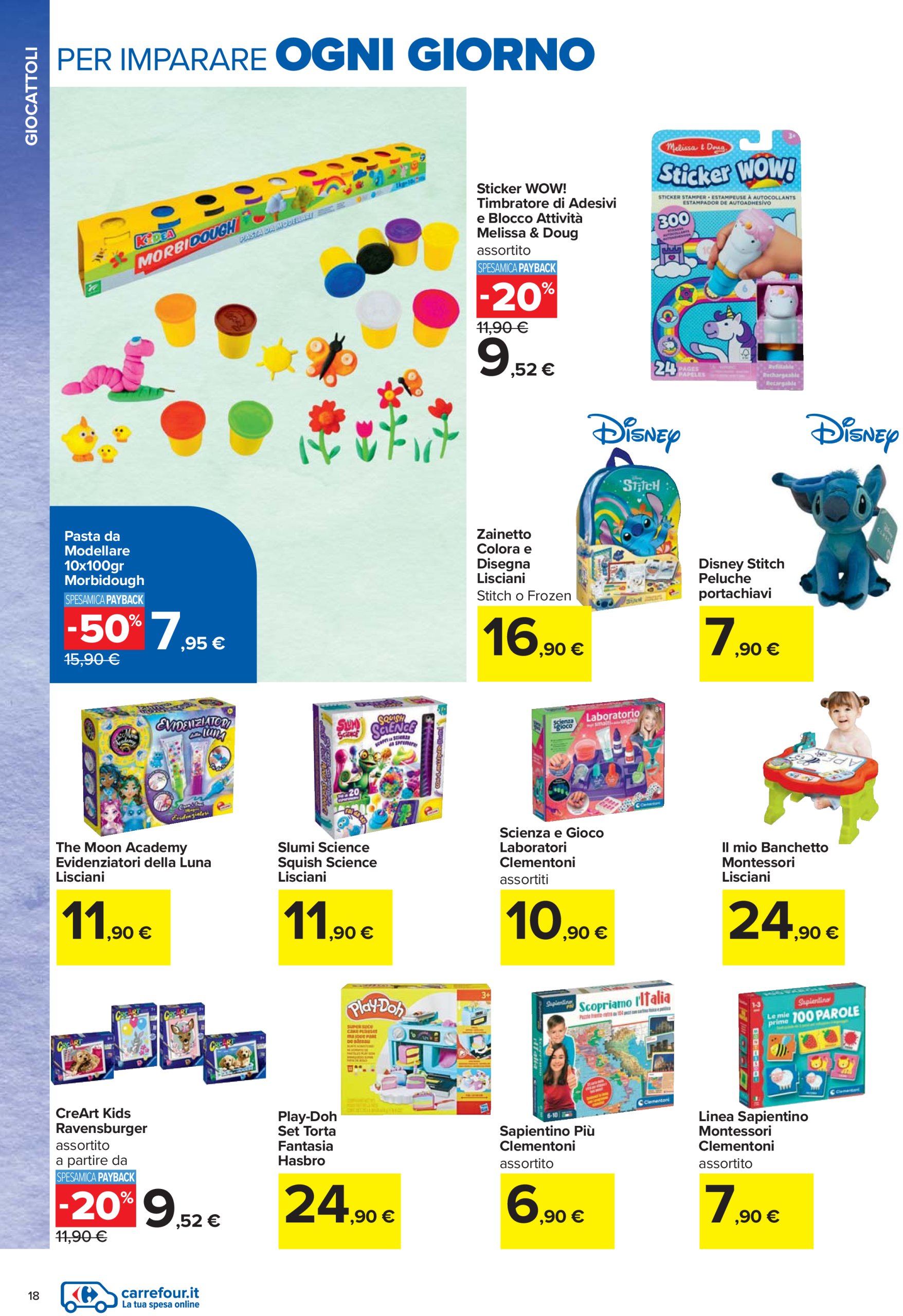 carrefour - Volantino Carrefour - Catalogo scuola valido dal 24/07 al 04/09 - page: 18
