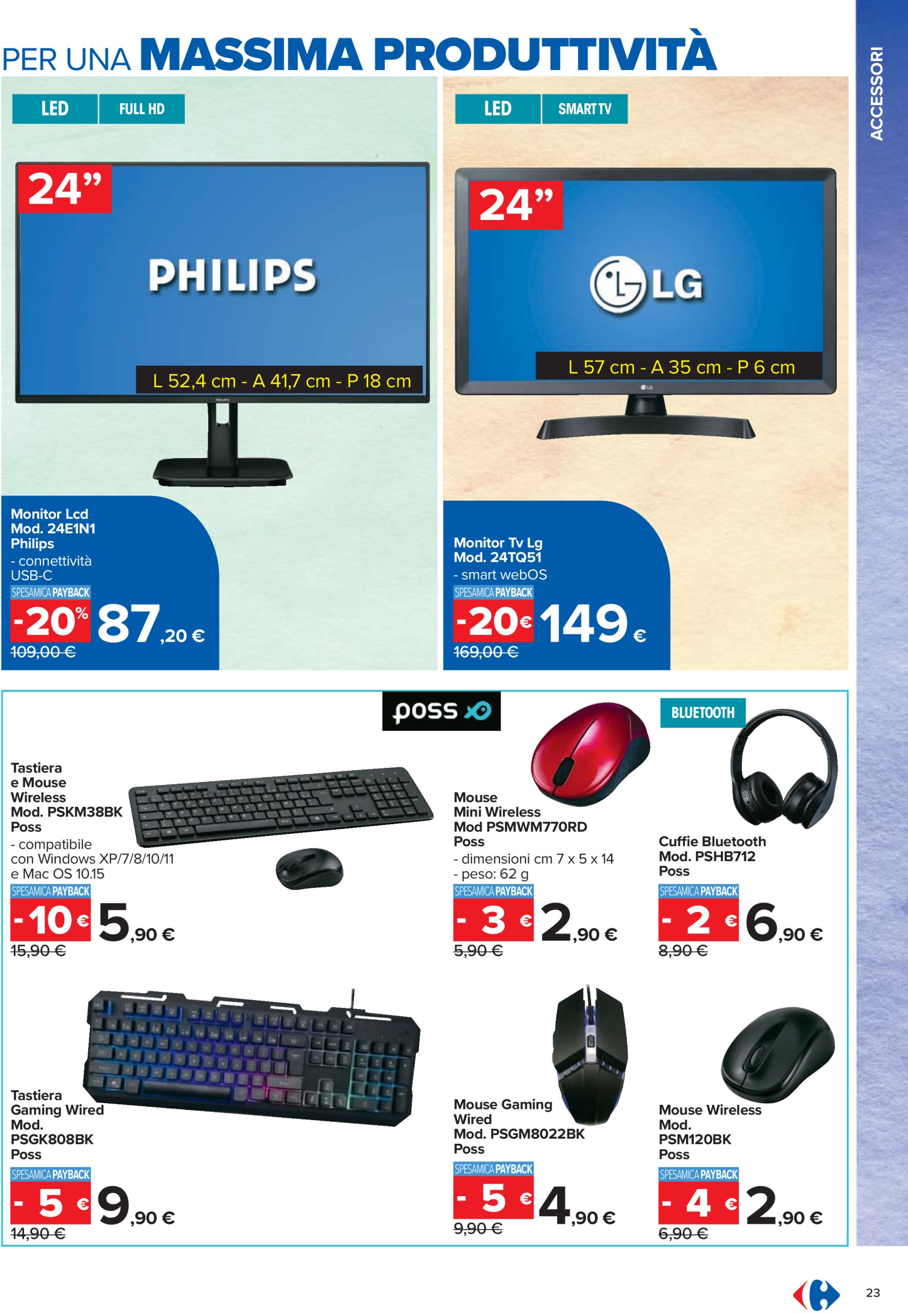 carrefour - Volantino Carrefour - Catalogo scuola valido dal 24/07 al 04/09 - page: 23