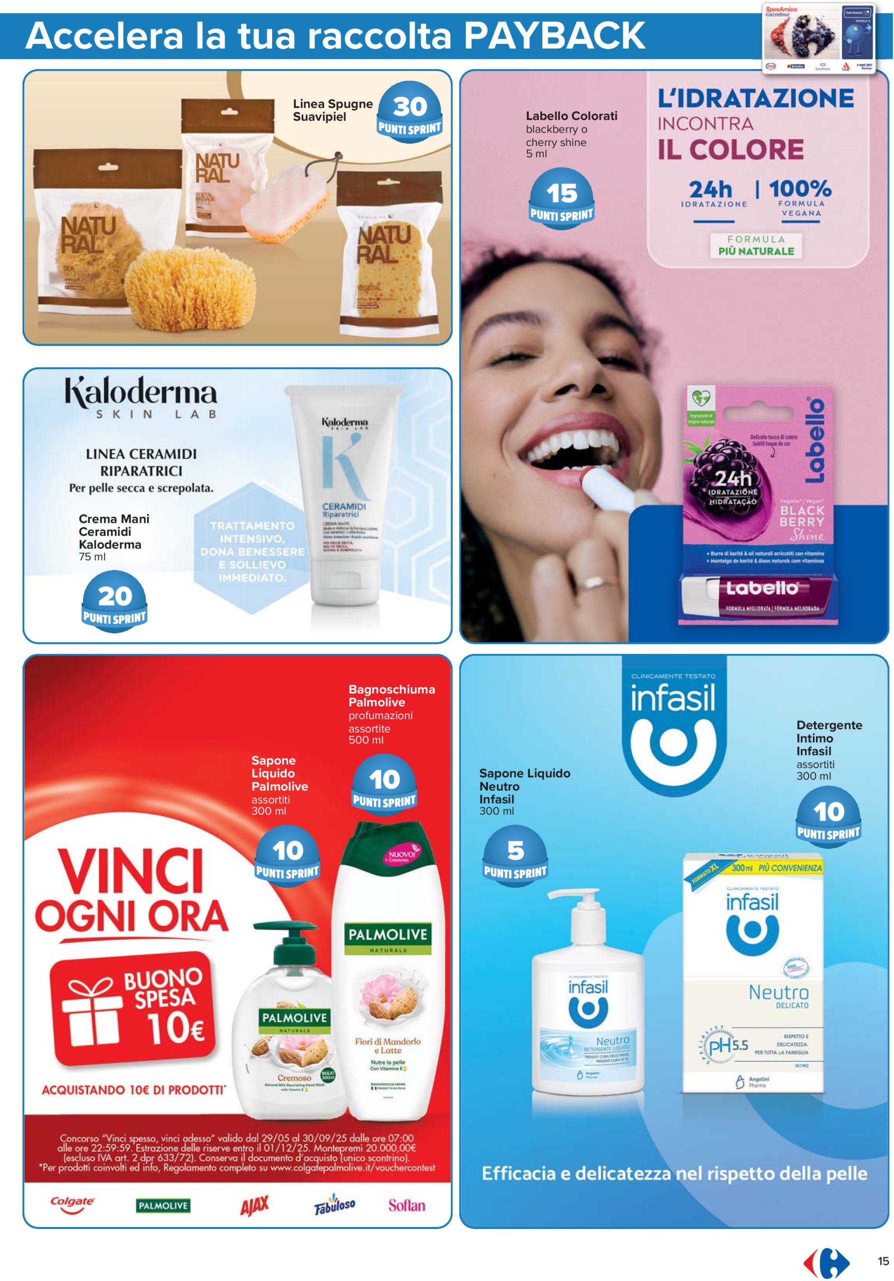 carrefour - Volantino Carrefour - Punti Sprint Payback valido dal 24/07 al 06/08 - page: 15