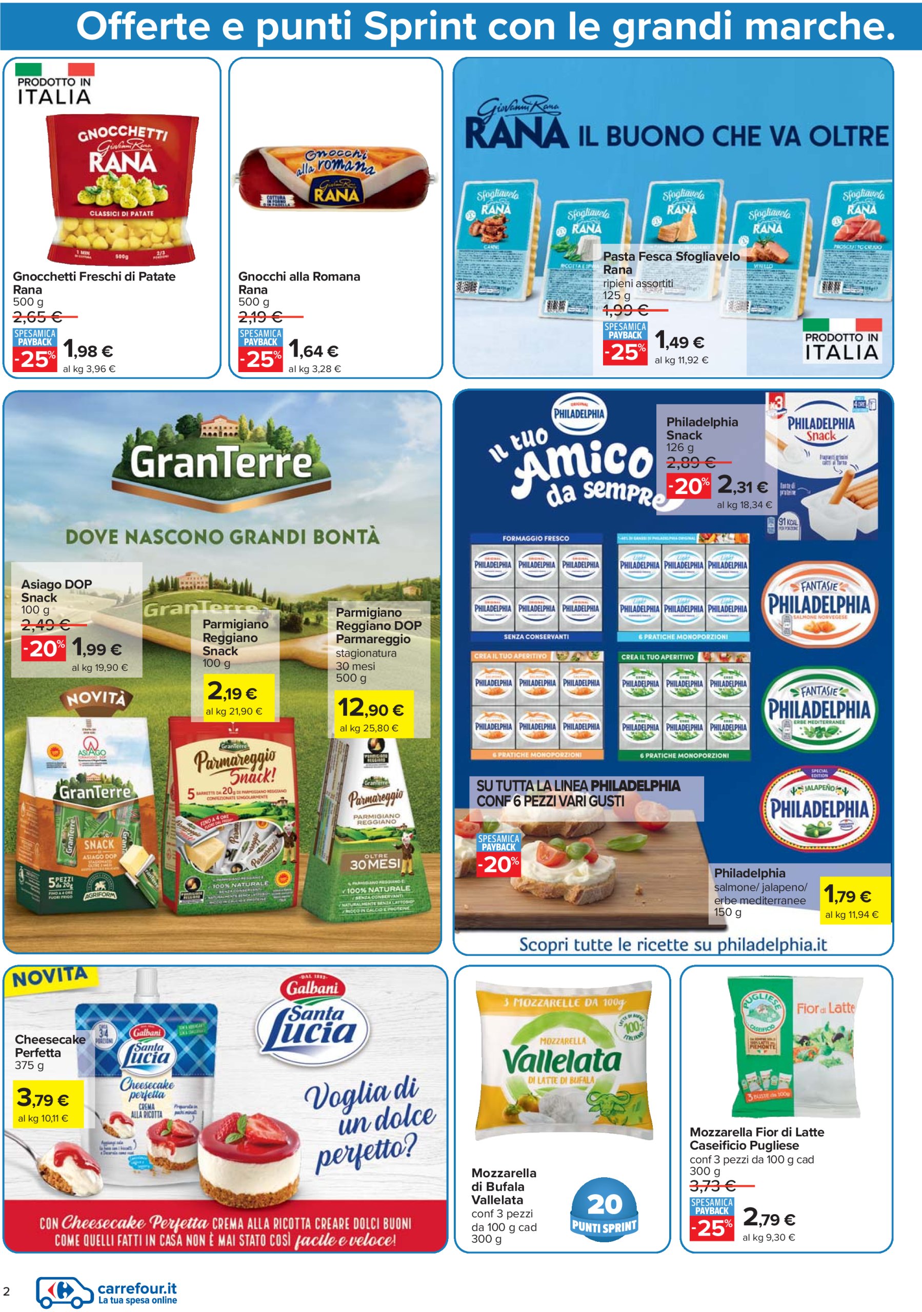 carrefour - Volantino Carrefour - Punti Sprint Payback valido dal 24/07 al 06/08 - page: 2