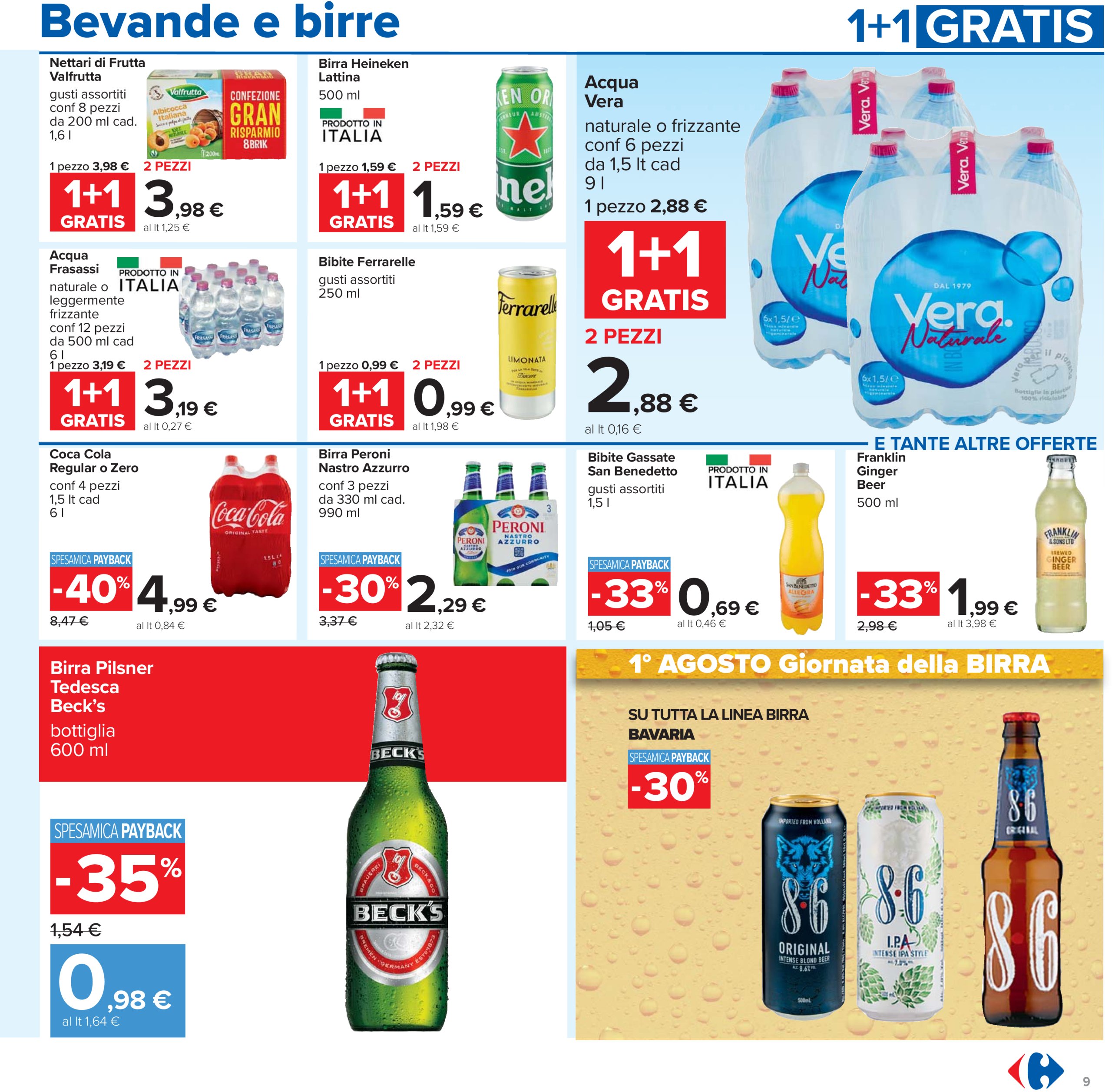 carrefour - Volantino Carrefour - 1+1 gratis valido dal 24/07 al 06/08 - page: 9 carrefour - Volantino Carrefour - 1+1 gratis valido dal 24/07 al 06/08 - page: 9