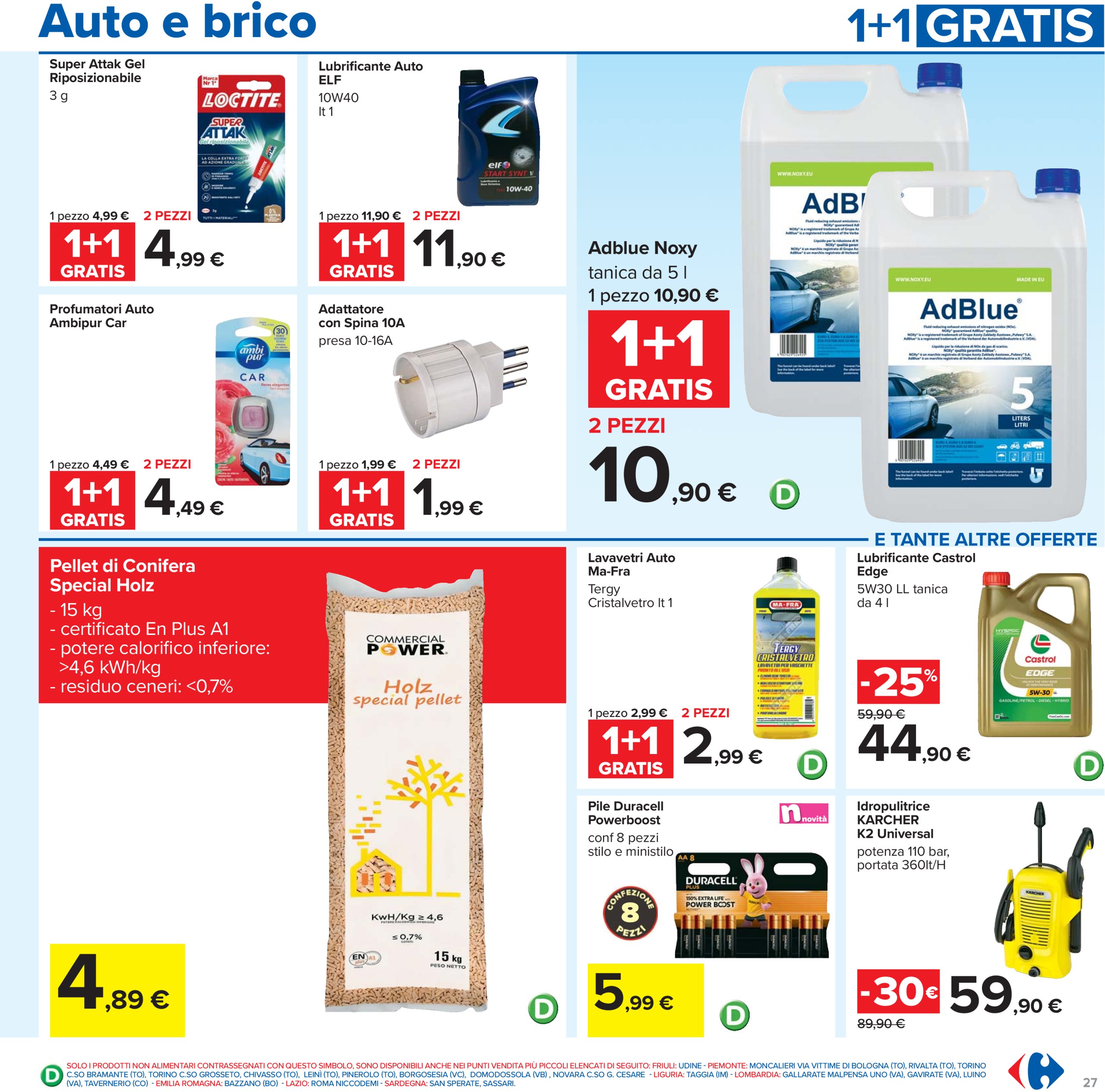 carrefour - Volantino Carrefour - 1+1 gratis valido dal 24/07 al 06/08 - page: 27 carrefour - Volantino Carrefour - 1+1 gratis valido dal 24/07 al 06/08 - page: 27
