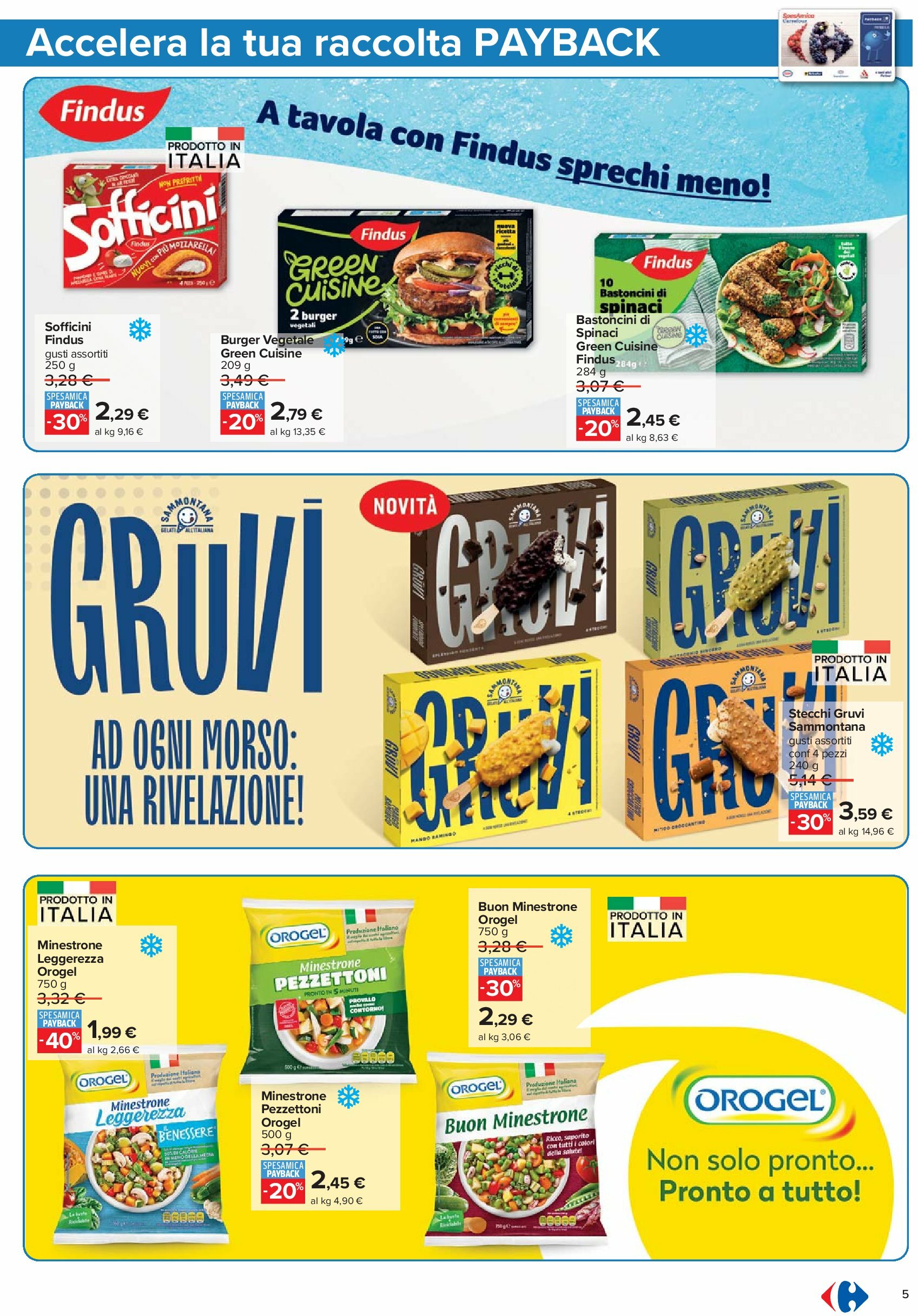 carrefour - Volantino Carrefour - Punti Sprint Payback valido dal 21/08 al 04/09 - page: 5