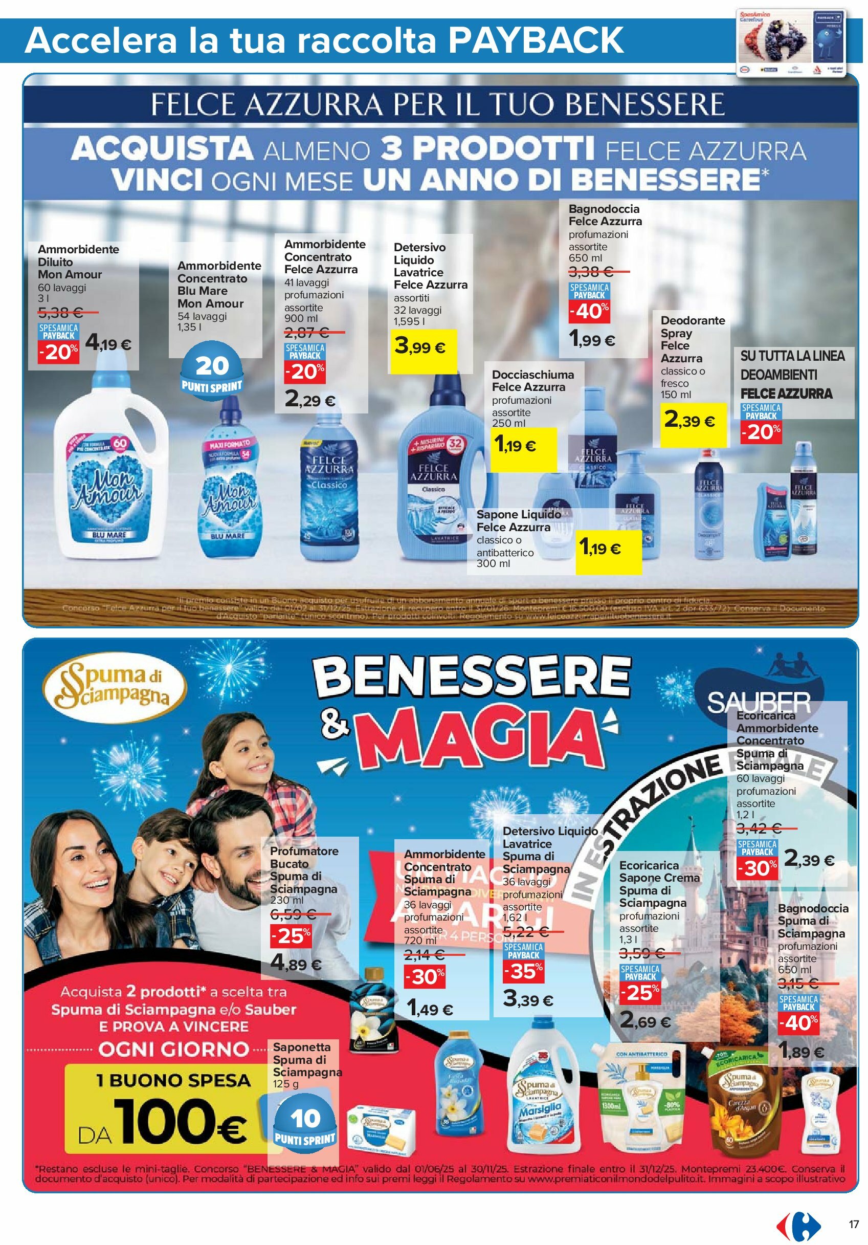 carrefour - Volantino Carrefour - Punti Sprint Payback valido dal 21/08 al 04/09 - page: 17