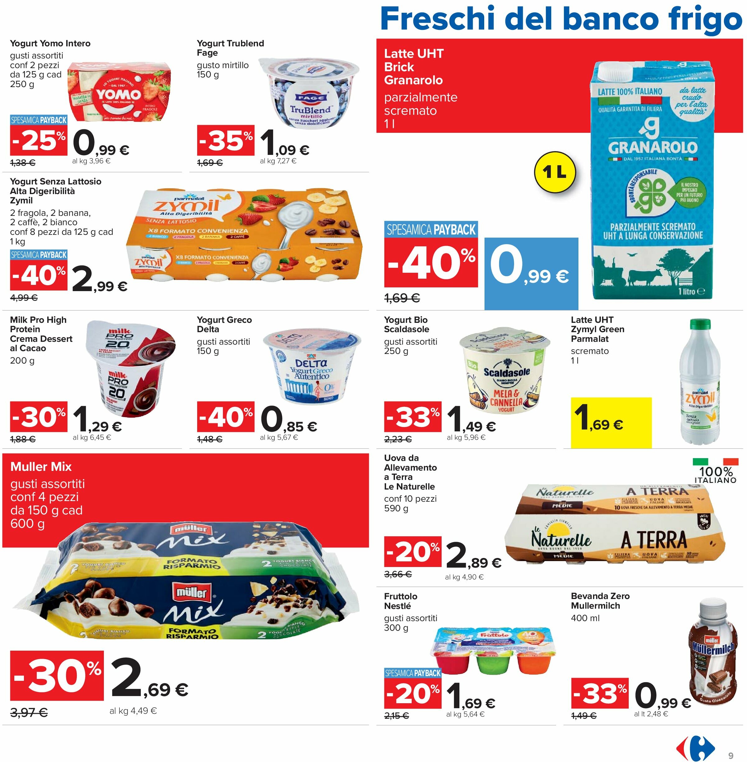carrefour - Volantino Carrefour - Sconti 30%, 40% e 50% valido dal 21/08 al 04/09 - page: 9