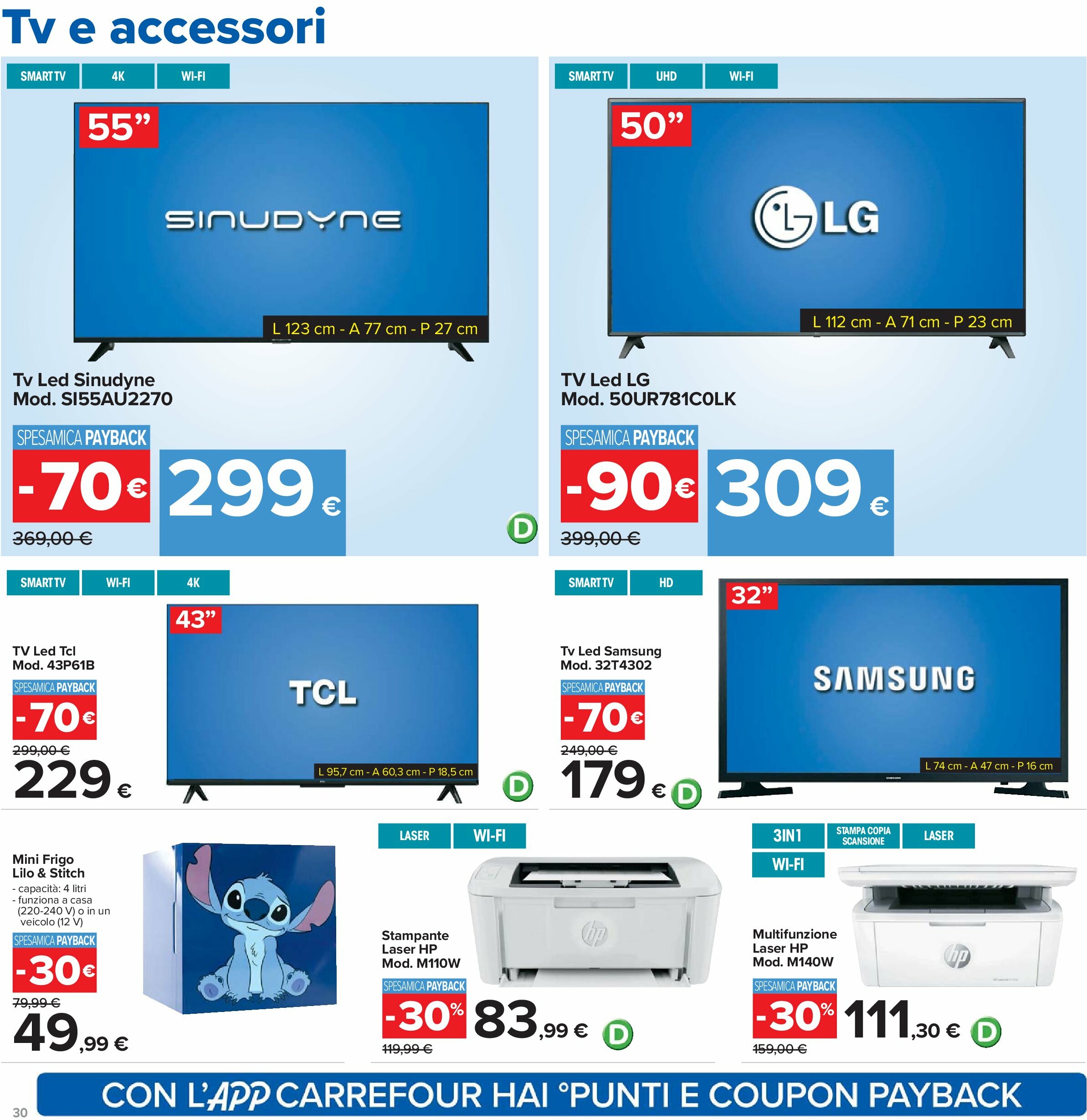 carrefour - Volantino Carrefour - Sconti 30%, 40% e 50% valido dal 21/08 al 04/09 - page: 30