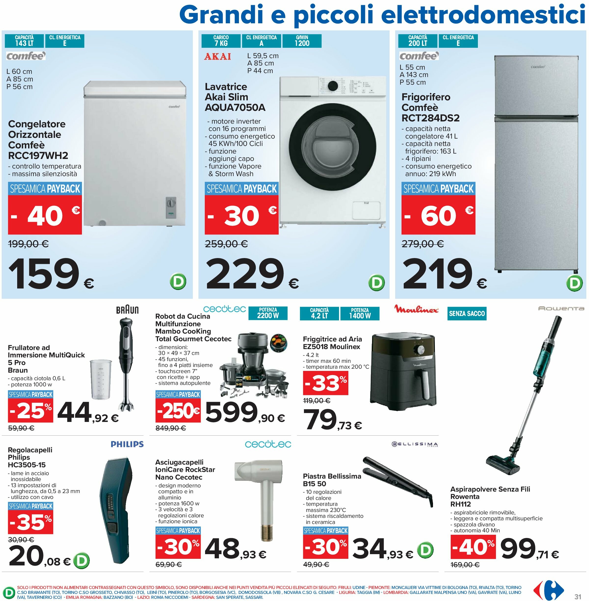 carrefour - Volantino Carrefour - Sconti 30%, 40% e 50% valido dal 21/08 al 04/09 - page: 31