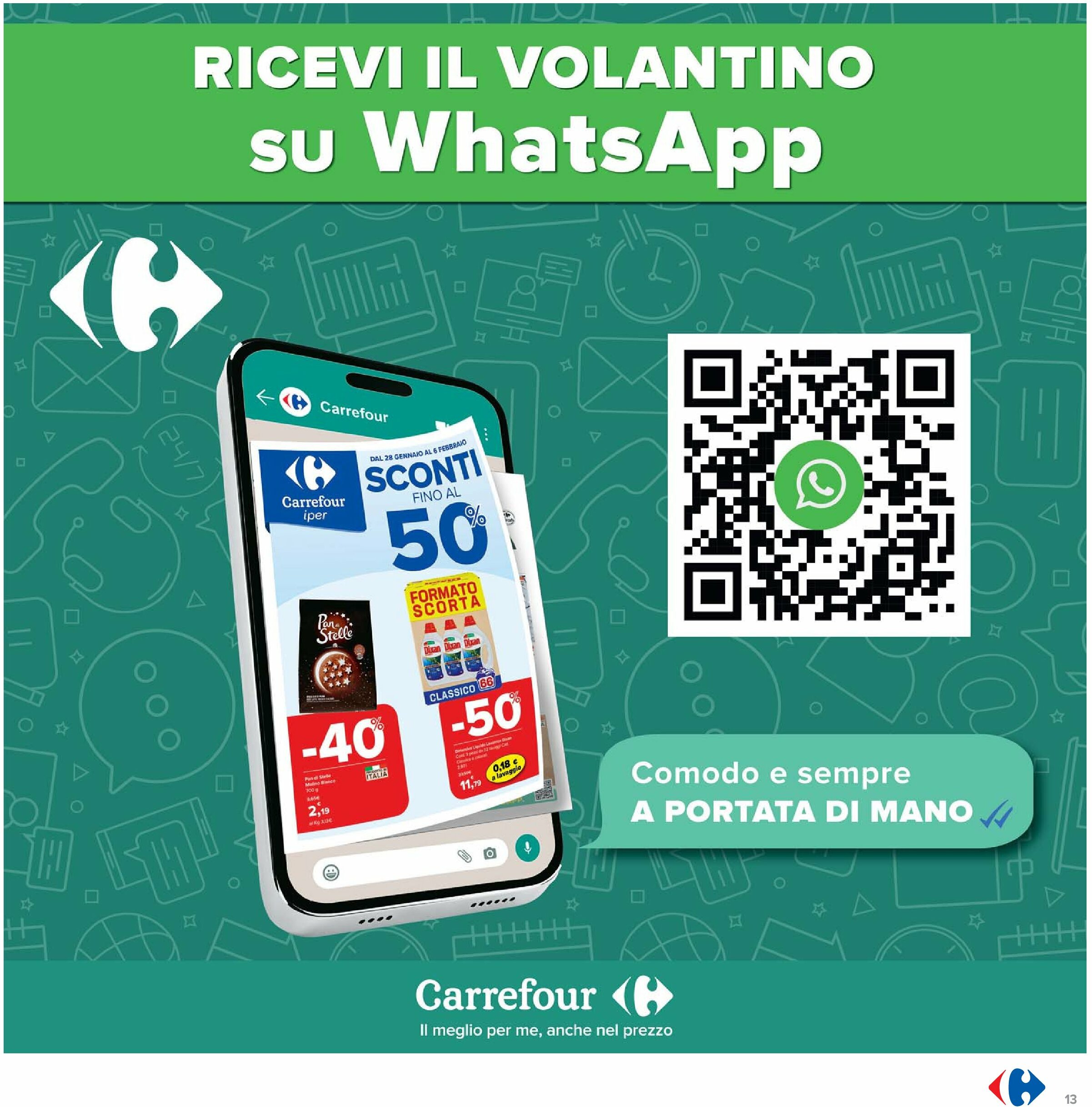 carrefour - Volantino Carrefour - Sconti 30%, 40% e 50% valido dal 21/08 al 04/09 - page: 13
