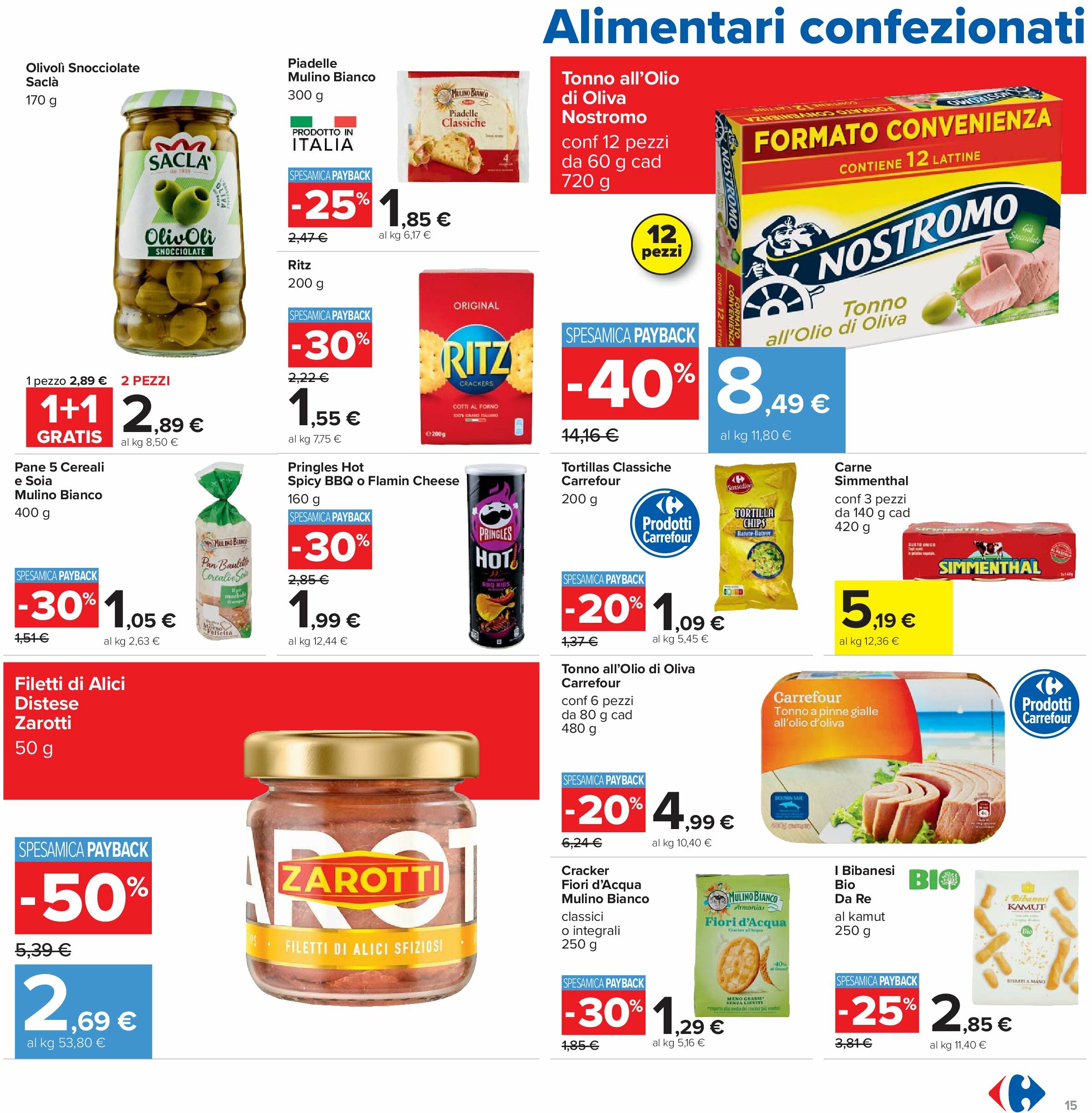 carrefour - Volantino Carrefour - Sconti 30%, 40% e 50% valido dal 21/08 al 04/09 - page: 15