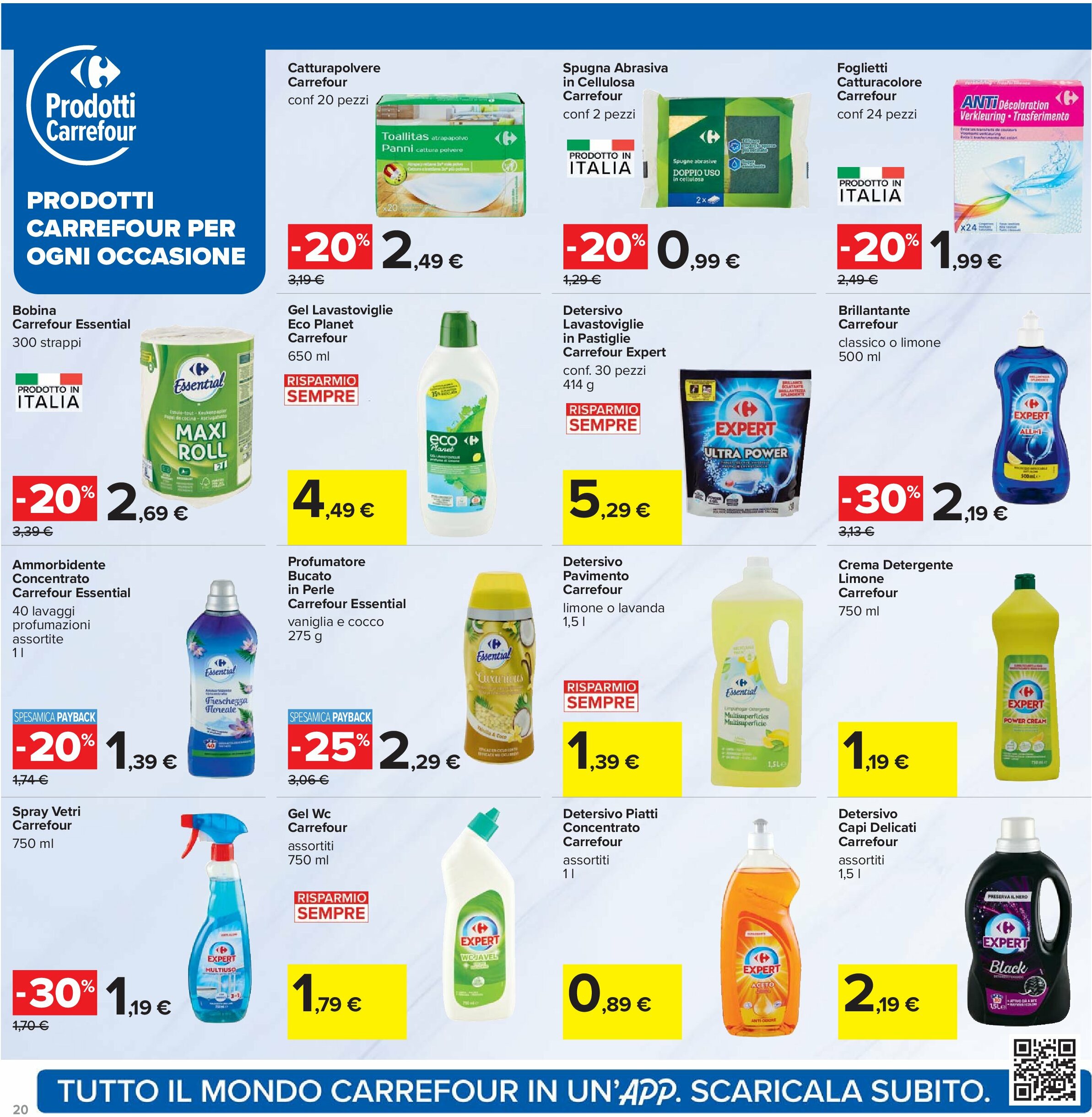 carrefour - Volantino Carrefour - Sconti 30%, 40% e 50% valido dal 21/08 al 04/09 - page: 20